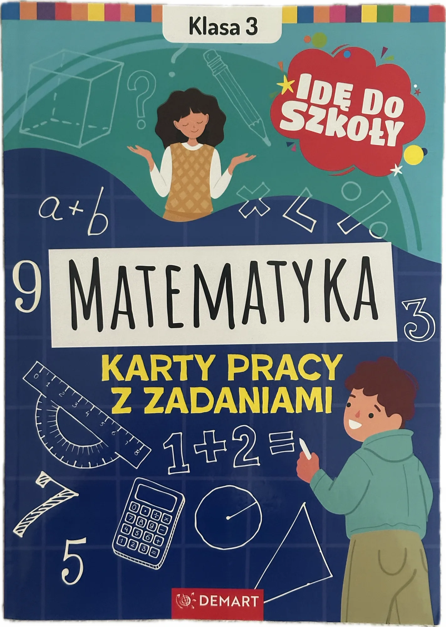 Okładka: matematyka klasa 3 karty pracy zadania ćwiczenia zadania ćwiczenia a4