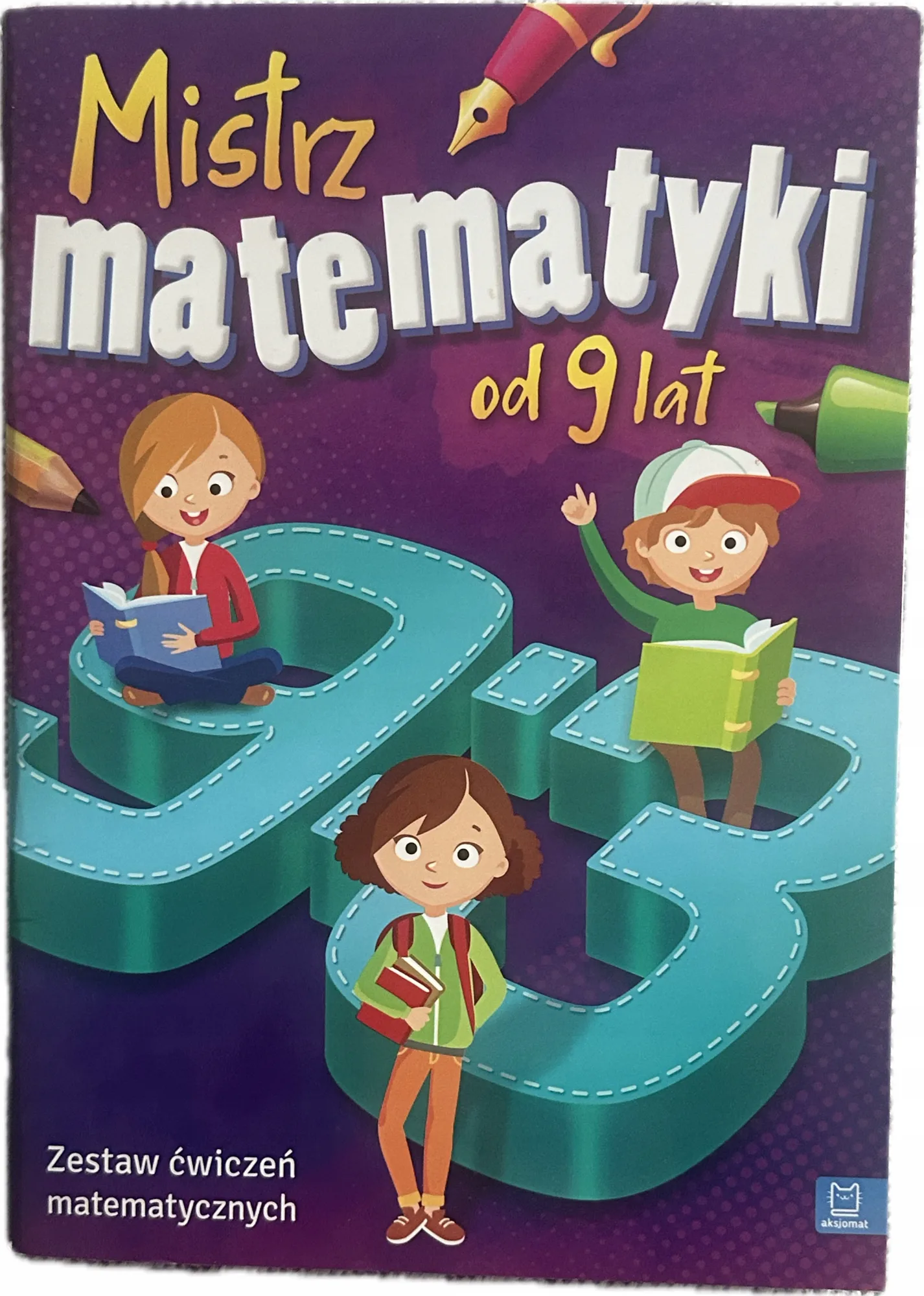 Okładka: Matematyka klasa 3 karty pracy ZADANIA od 9 lat mistrz matematyki odp