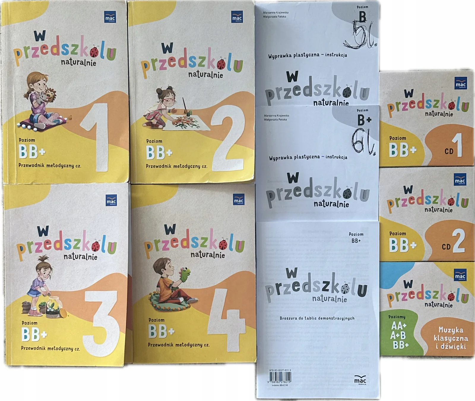 Okładka: W przedszkolu naturalnie poziom BB+ przewodnik metodyczny nauczyciela 3 cd