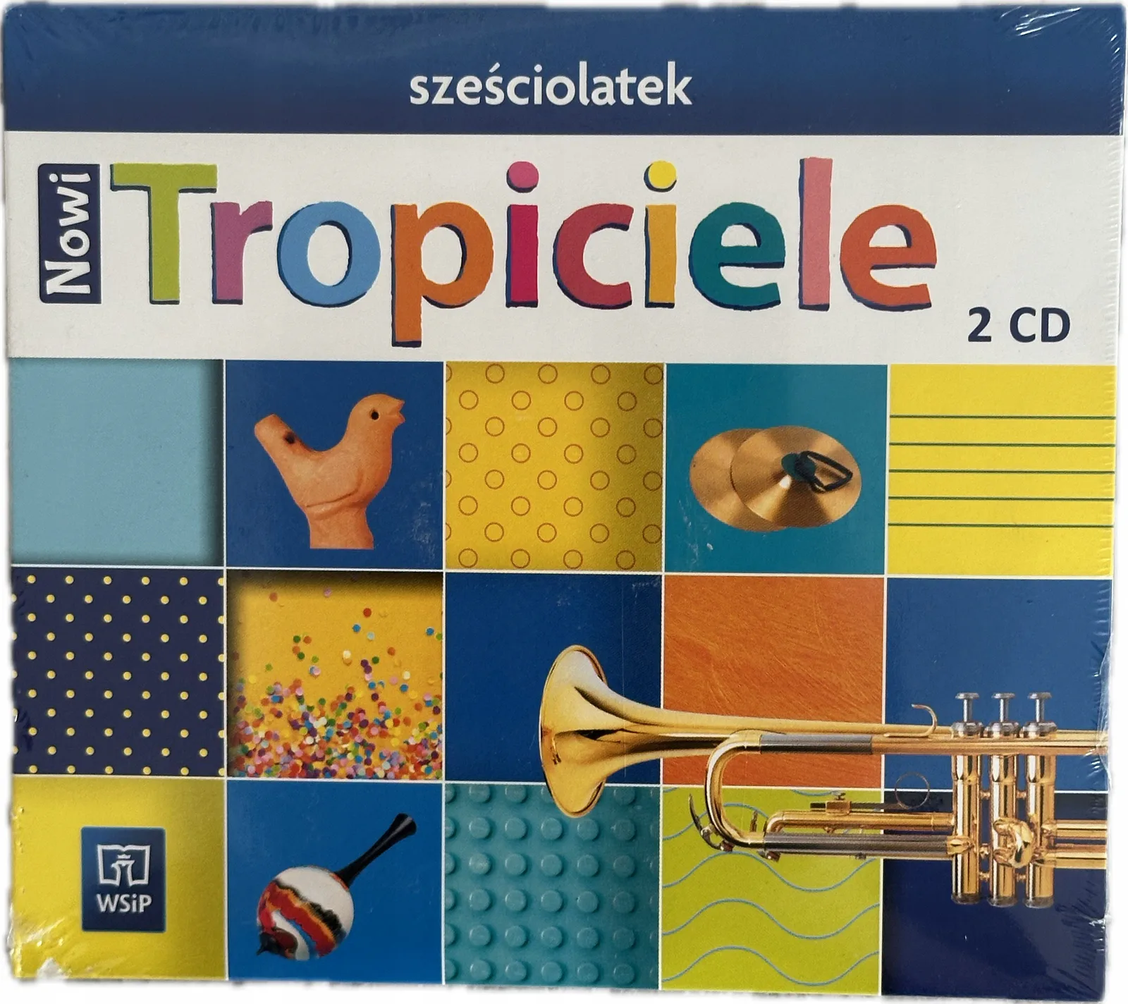 Okładka: Nowi Tropiciele sześciolatek 6 lat 6-latek 2 cd płyty folia