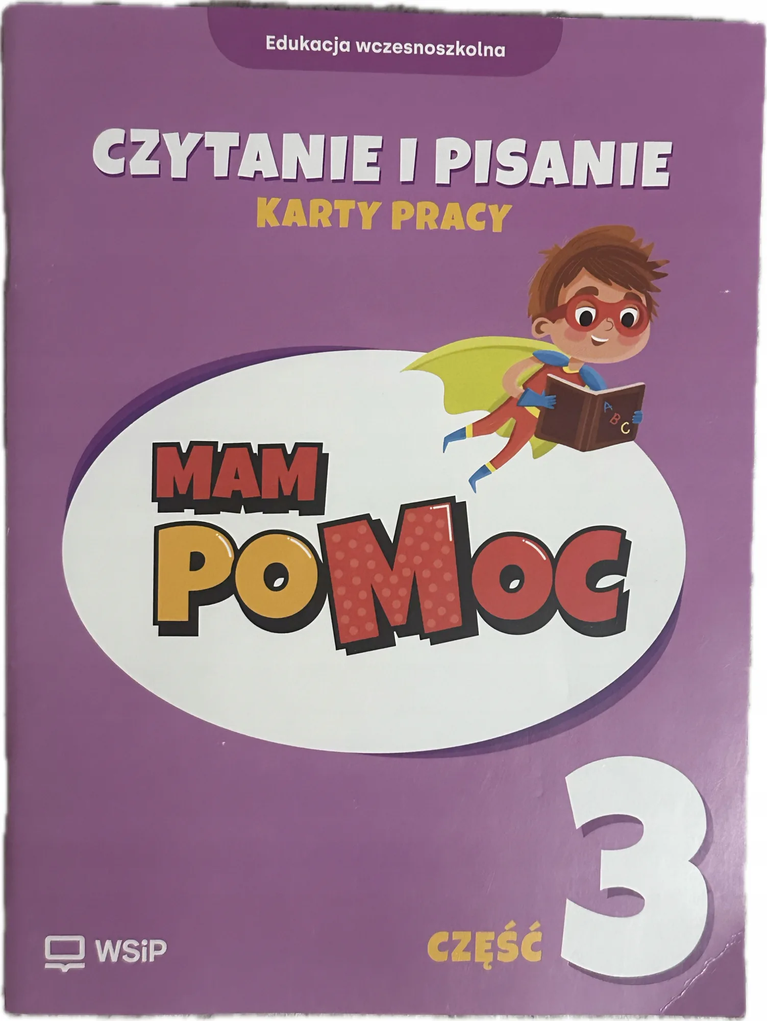 Okładka: Mam pomoc czytanie i pisanie karty pracy część 3 klasa 3 9 lat