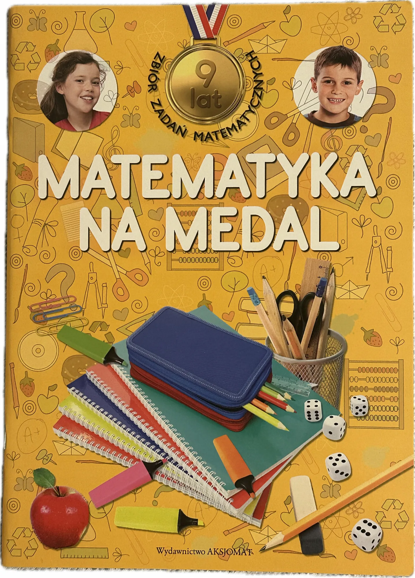 Okładka: ćwiczenia karty pracy matematyka na medal klasa 3