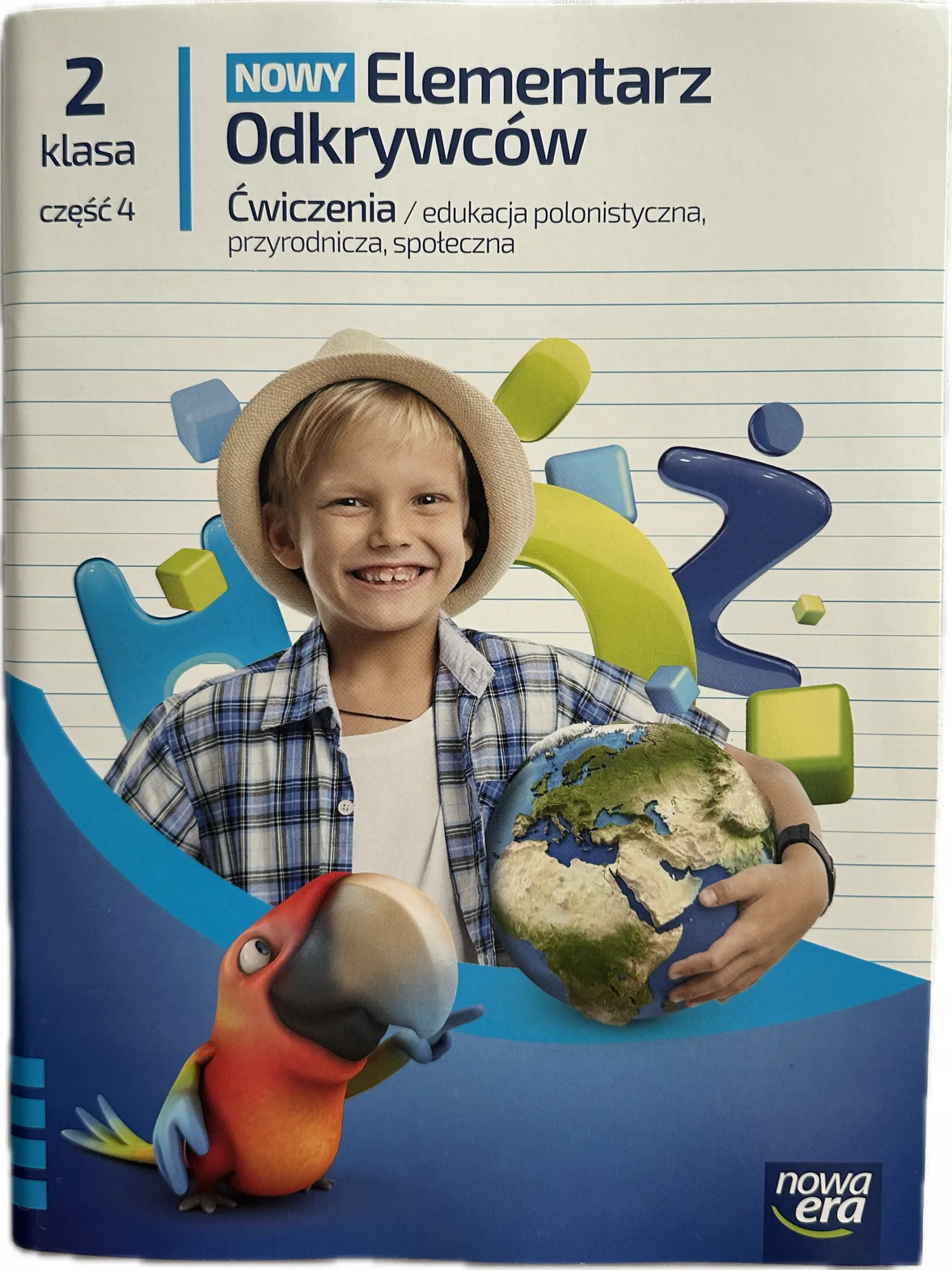 Okładka: Nowy elementarz odkrywców polski przyroda klasa 2 część 4 ćwiczenia