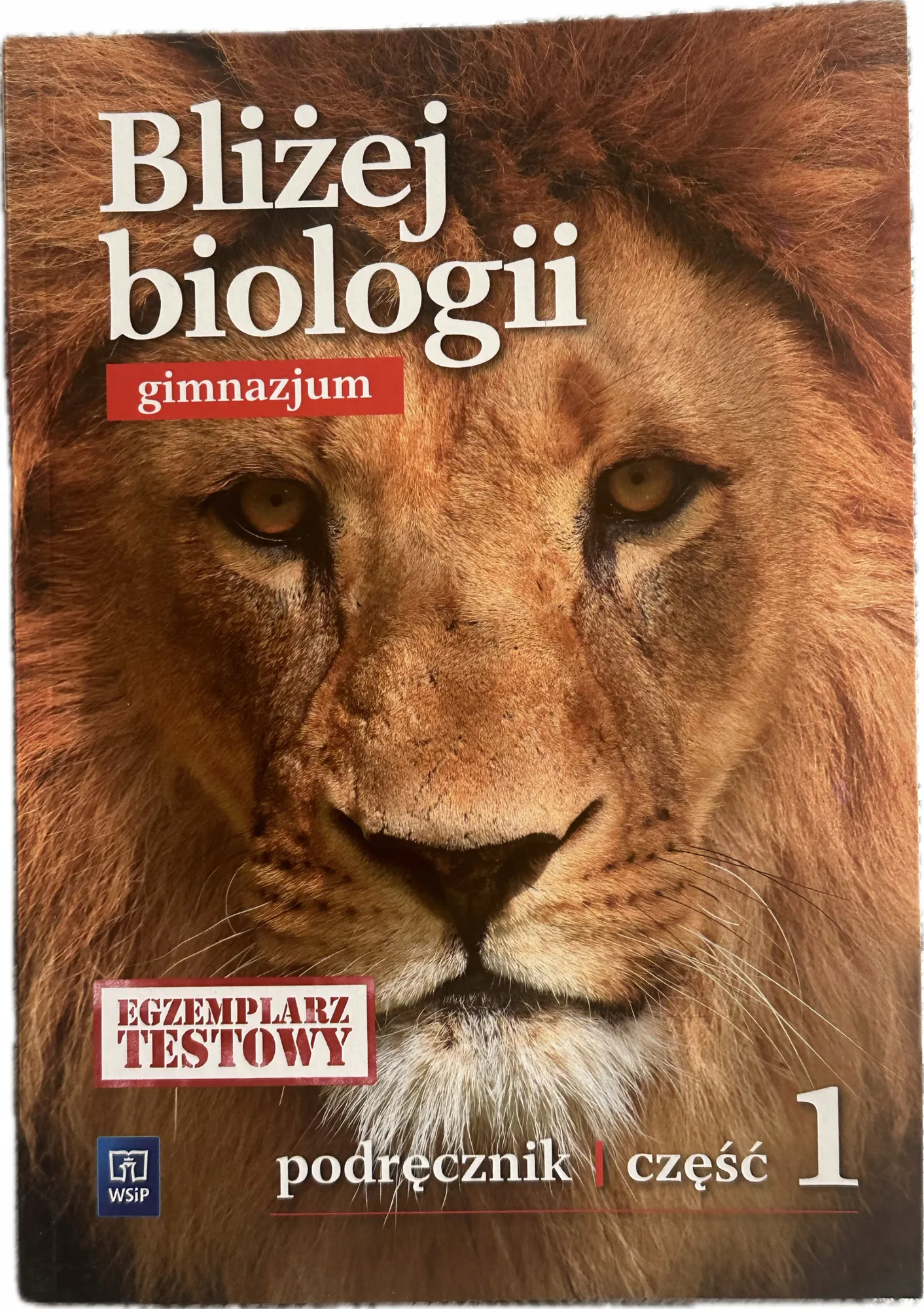 Okładka: Bliżej biologii KLASA 1 gimnazjum podręcznik WSIP