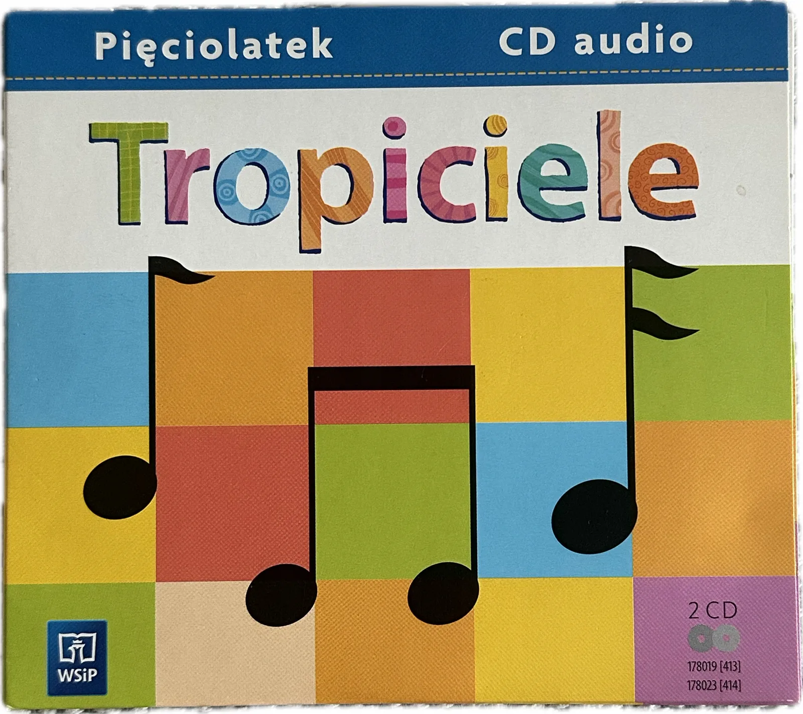 Okładka: Tropiciele pięciolatek 5 -latek płyty 2 cd audio muzyka piosenki