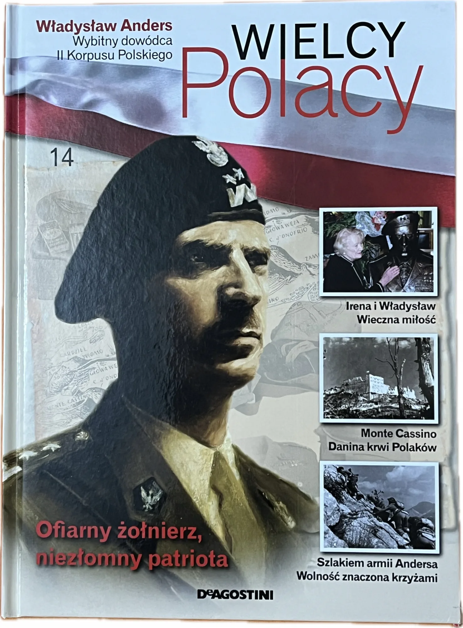 Okładka: WIELCY POLACY Władysław Anders wybitny dowódca album