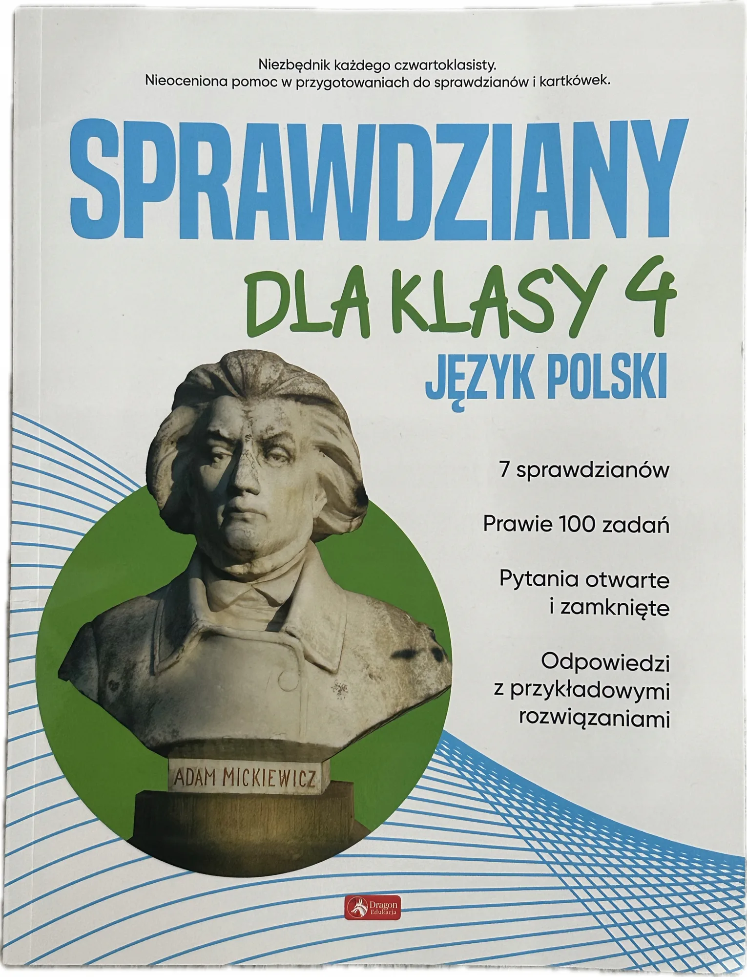 Okładka: Język polski klasa 4 SPRAWDZIANY testy karty pracy