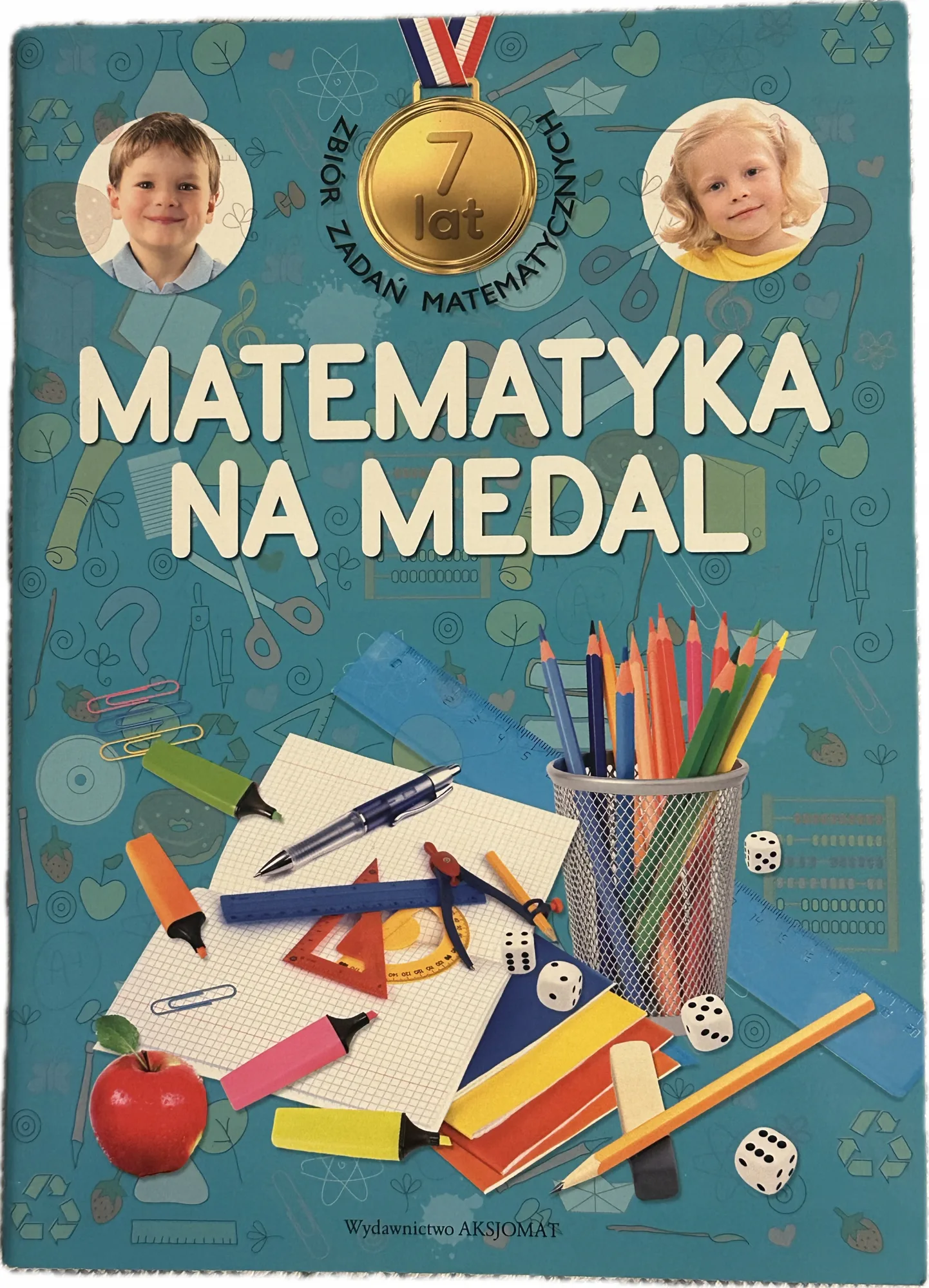 Okładka: ćwiczenia karty pracy matematyka na medal klasa 1