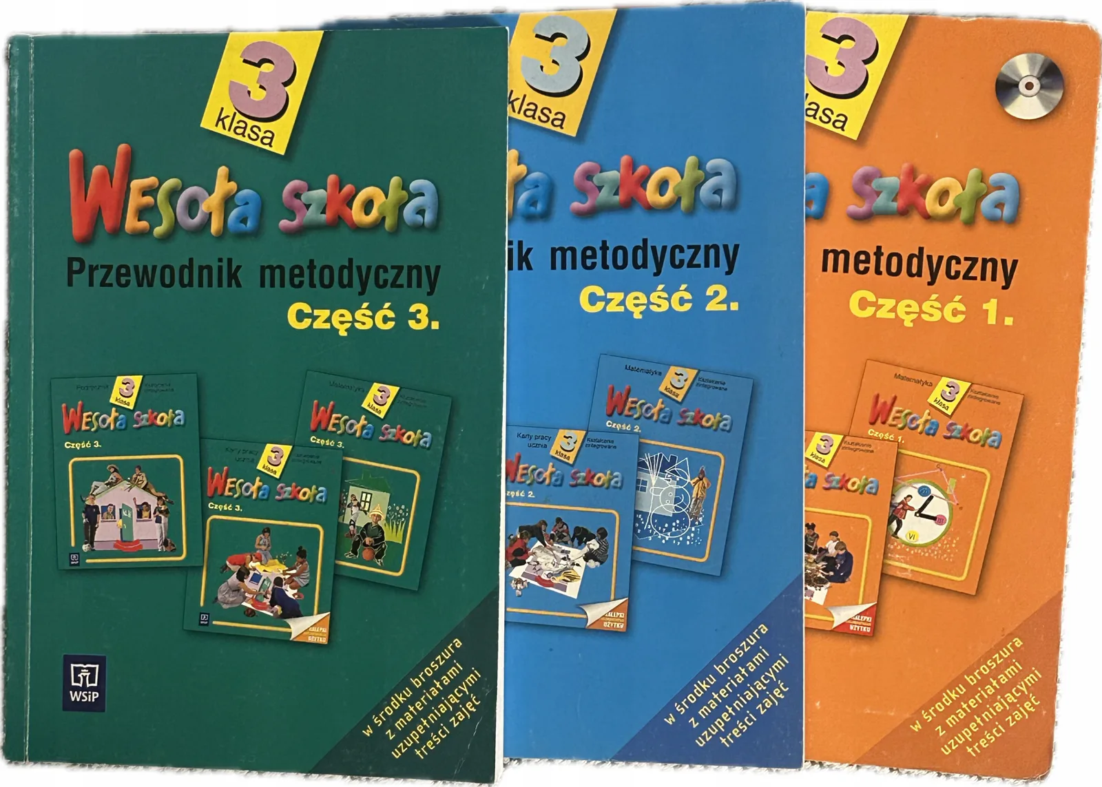 Okładka: Wesoła szkoła PRZEWODNIK METODYCZNY ksiązka NAUCZYCIELA KLASA 3