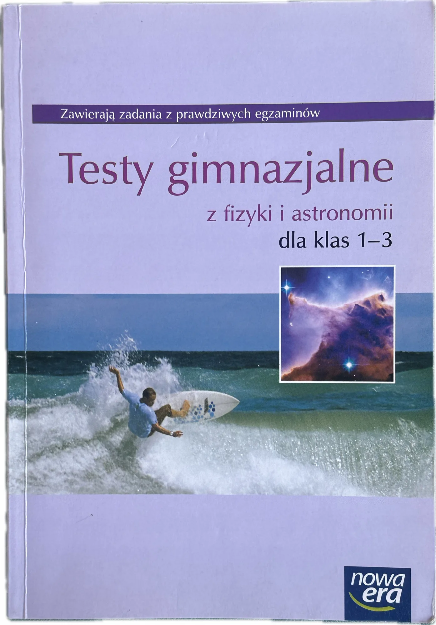 Okładka: FIZYKA Astronomia klasa 1 2 3 gimnazjum ksiązka nauczyciela testy NOWA ERA