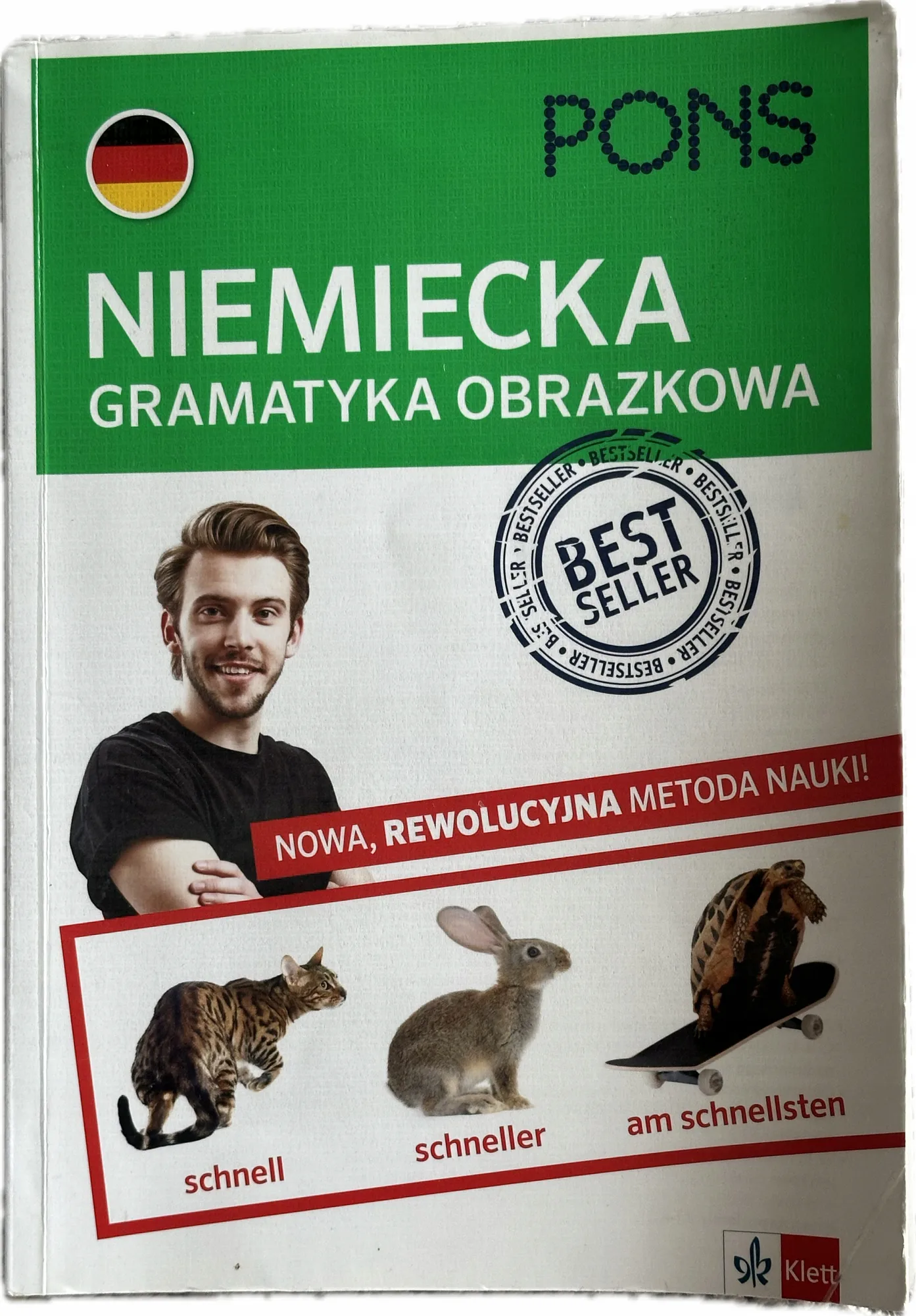 Okładka: Obrazkowa GRAMATYKA JĘZYKA niemieckiego PONS