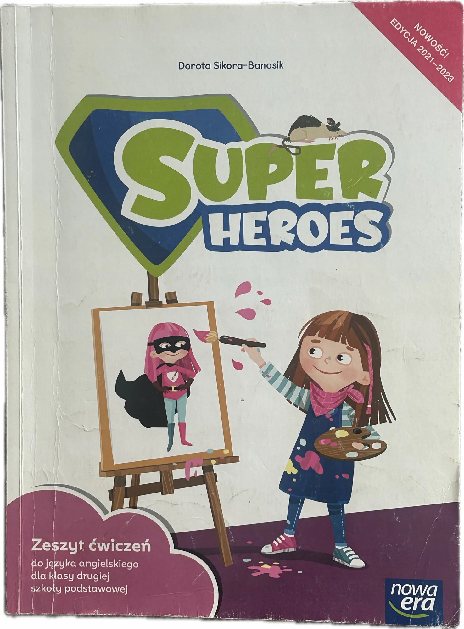 Okładka: SUPER Heroes klasa 2 zeszyt ćwiczeń język angielski