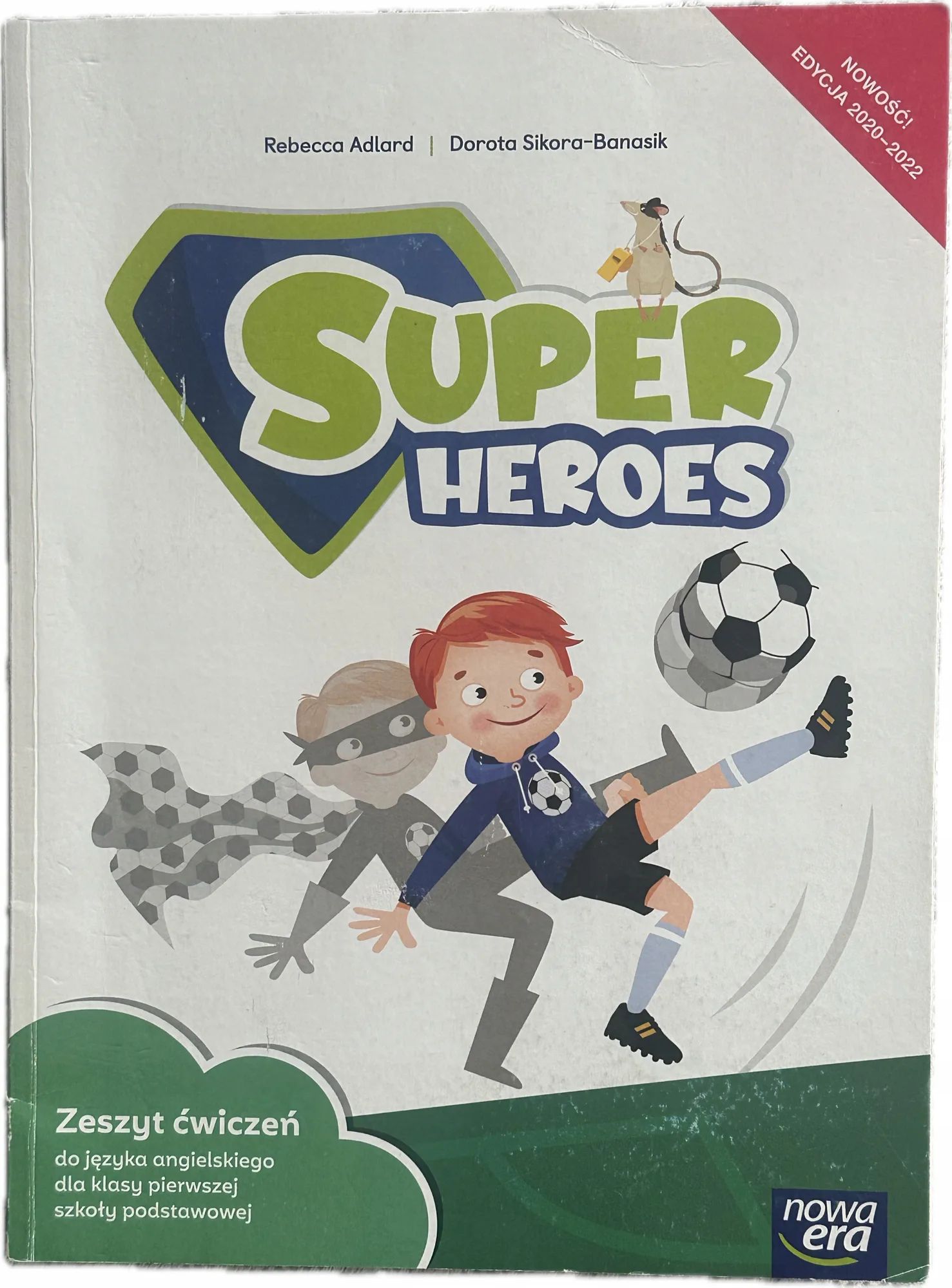 Okładka: SUPER Heroes klasa 1 język angielski ćwiczenia zeszyt ćwiczeń