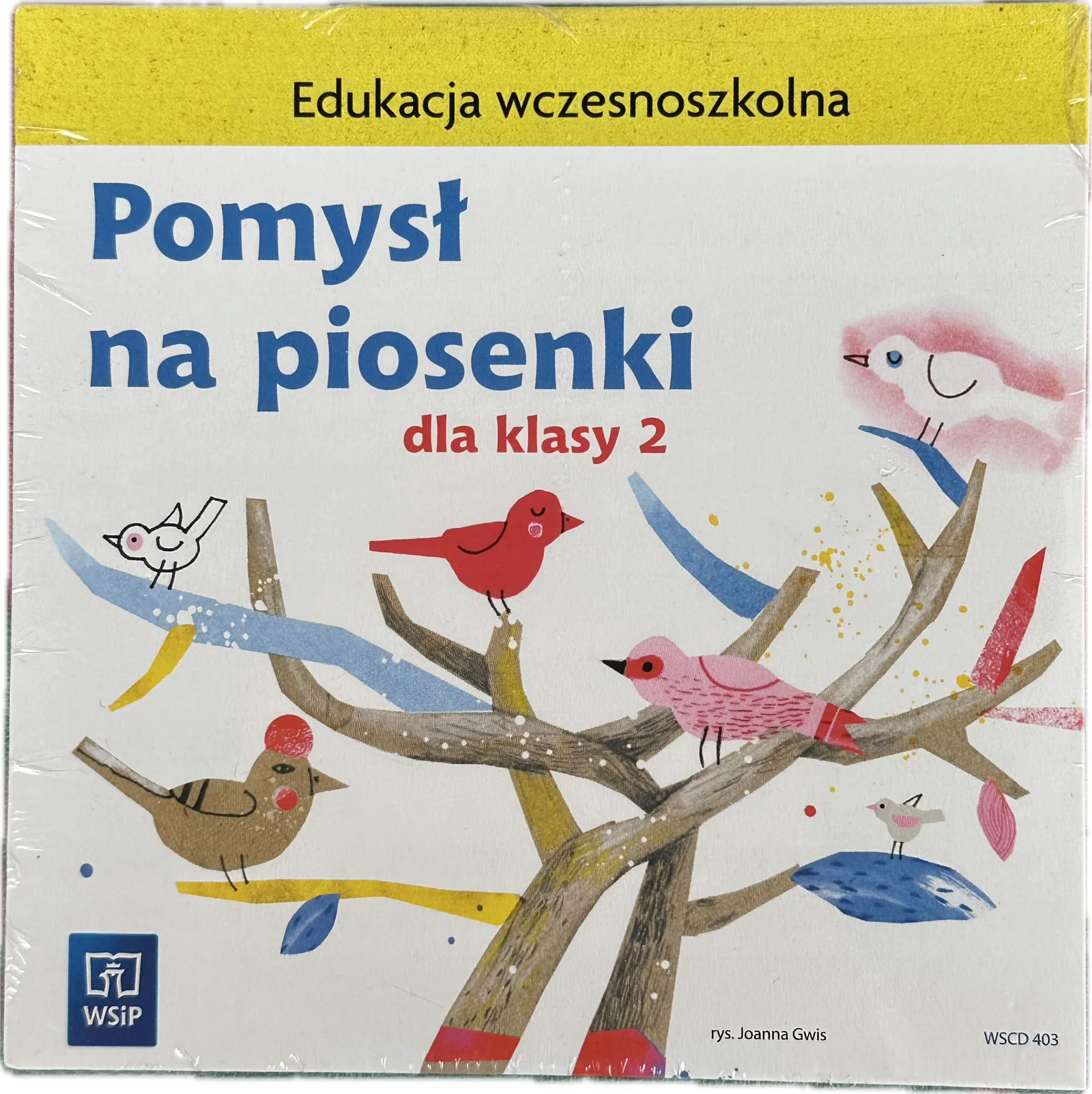 Okładka: płyta muzyczna WSIP Pomysł na piosenki na 4 pory roku klasa 2 folia