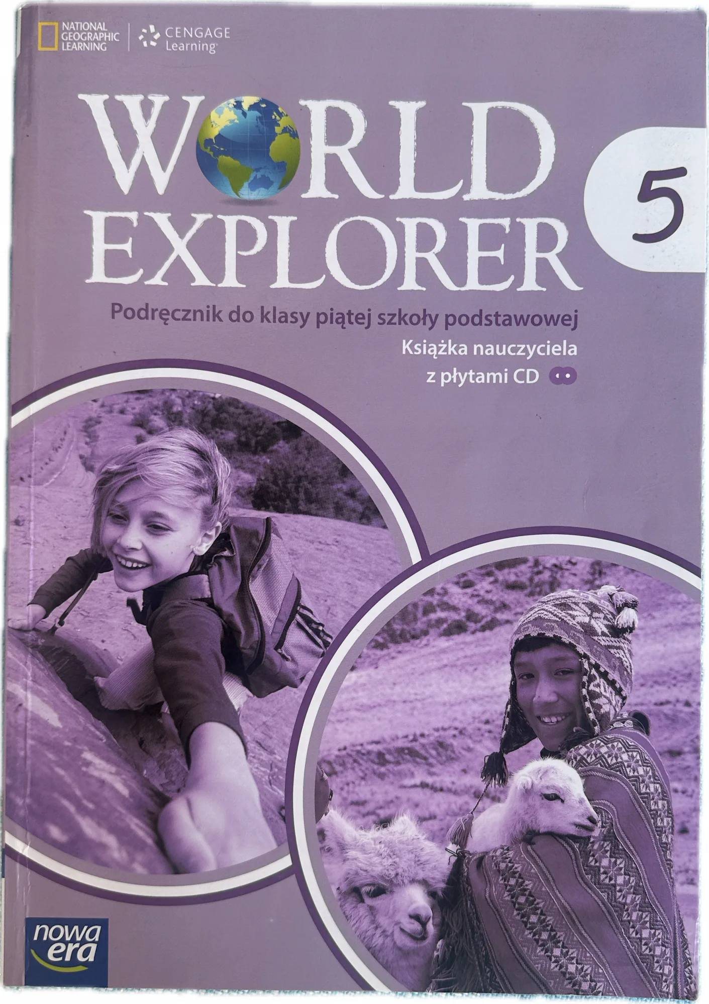 Okładka: WORLD EXPLORER książka nauczyciela kl. 5 JĘZYK angielski testy sprawdziany