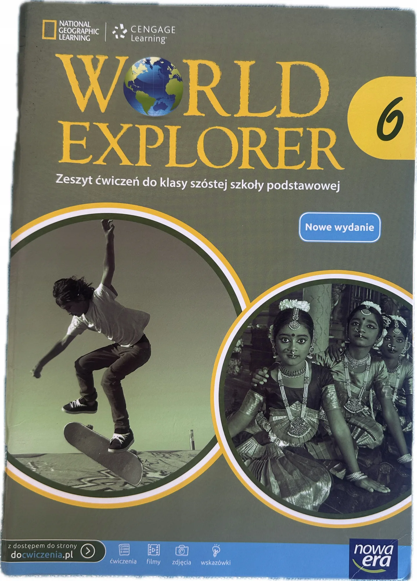 Okładka: WORLD EXPLORER zeszyt ćwiczeń ćwiczenia klasa 6 JĘZYK angielski