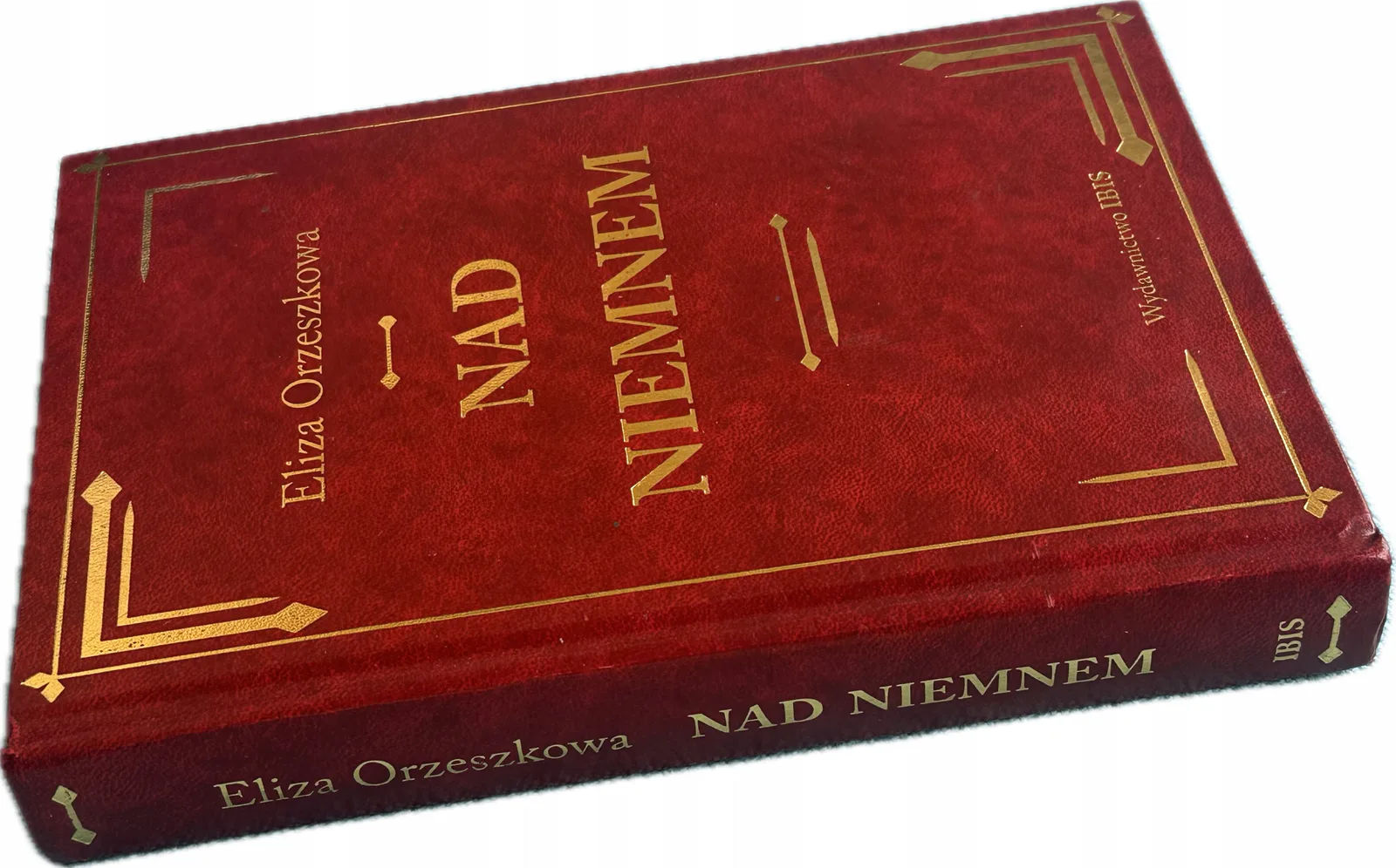 Okładka: Nad NIEMNEM lektura skóra ELIZA ORZESZKOWA