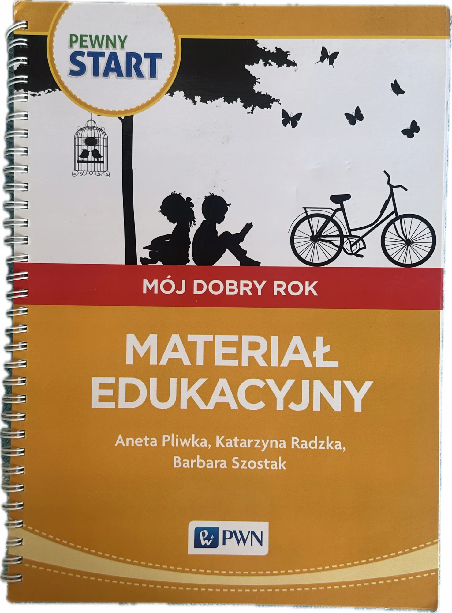 Okładka: Pewny start Mój dobry rok karty pracy ćwiczenia PWN