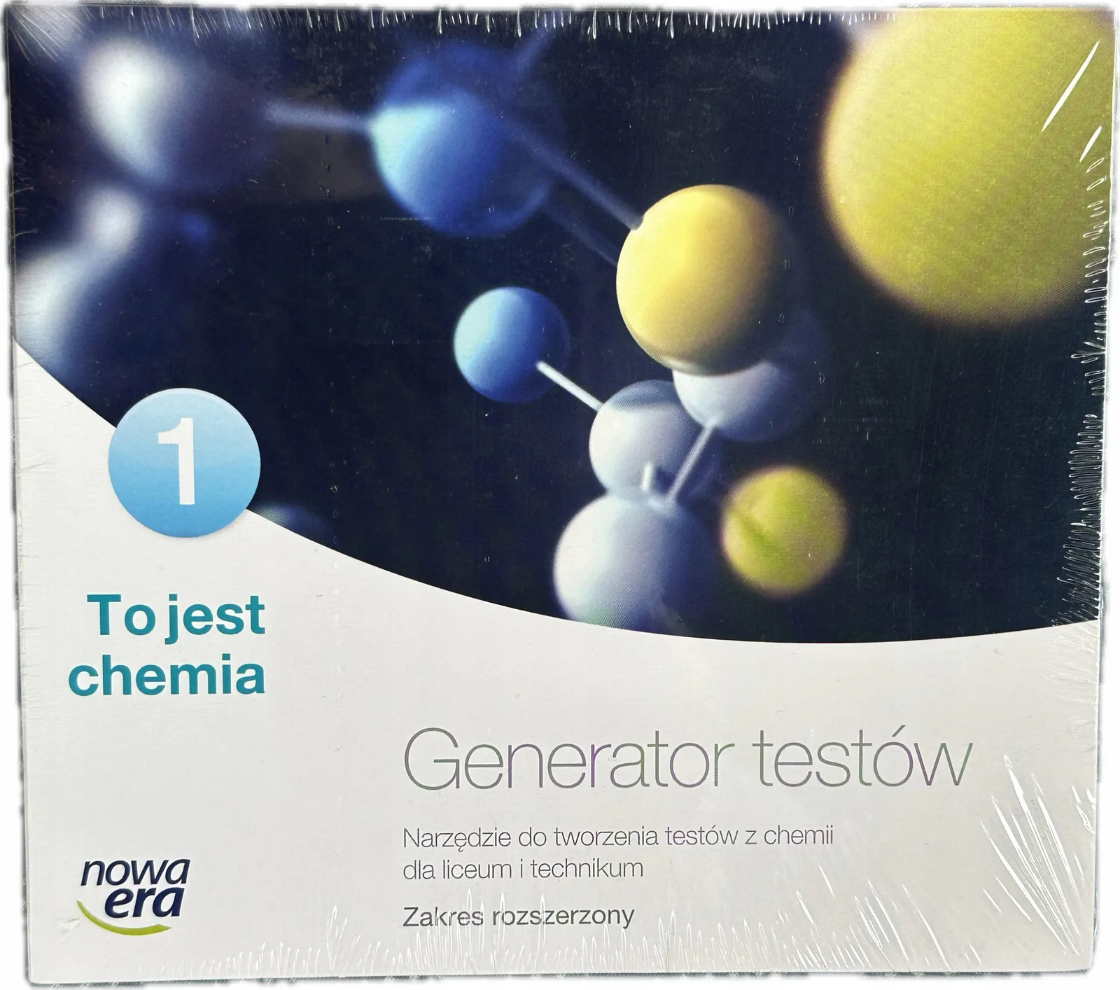 Okładka: TO jest chemia 1 generator testów na cd SPRAWDZIANY TESTY ZR NOWA ERA