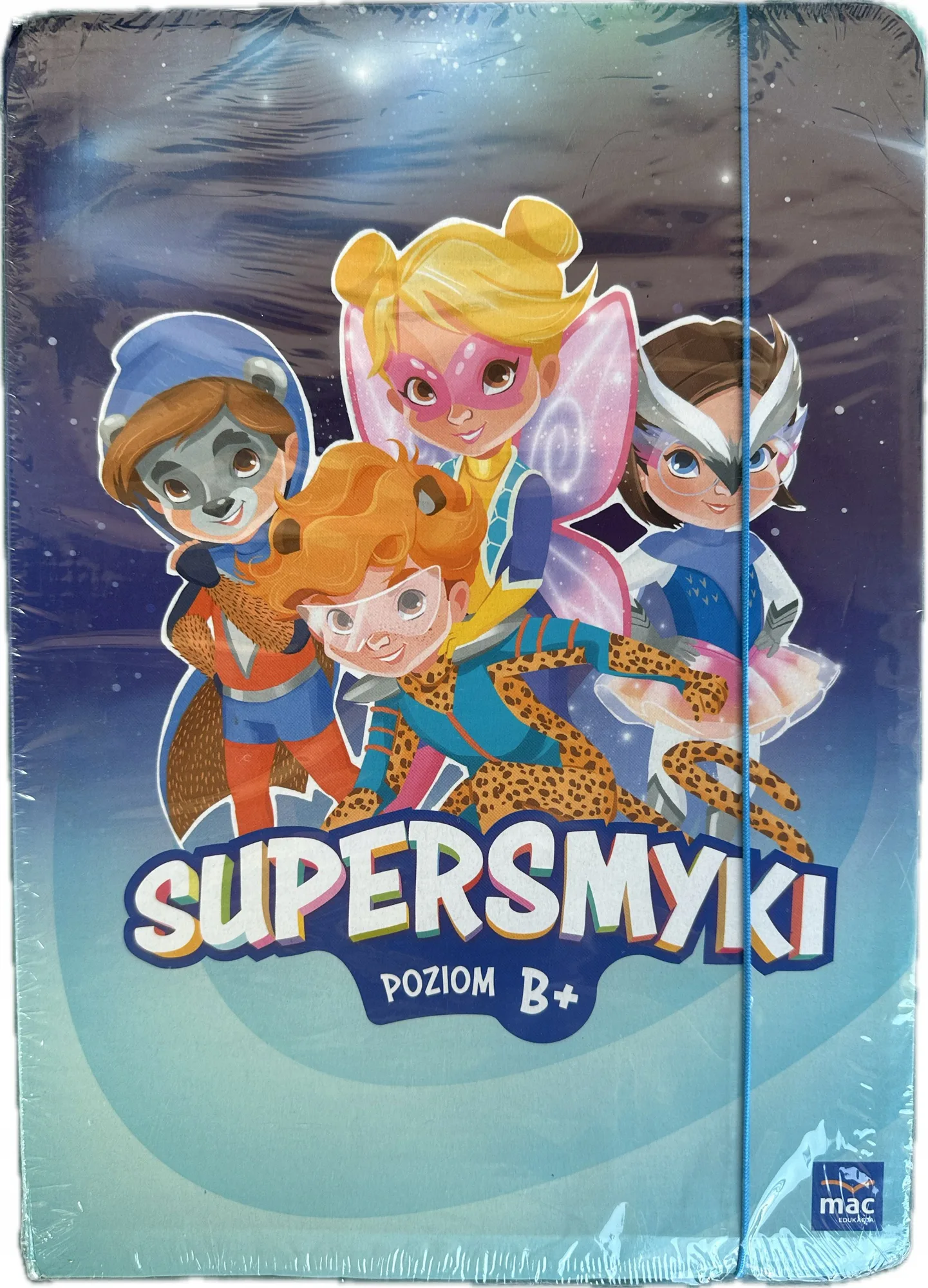 Okładka: Pakiet Supersmyki Poziom B+ sześciolatek 6-latek zestaw box komplet MAC