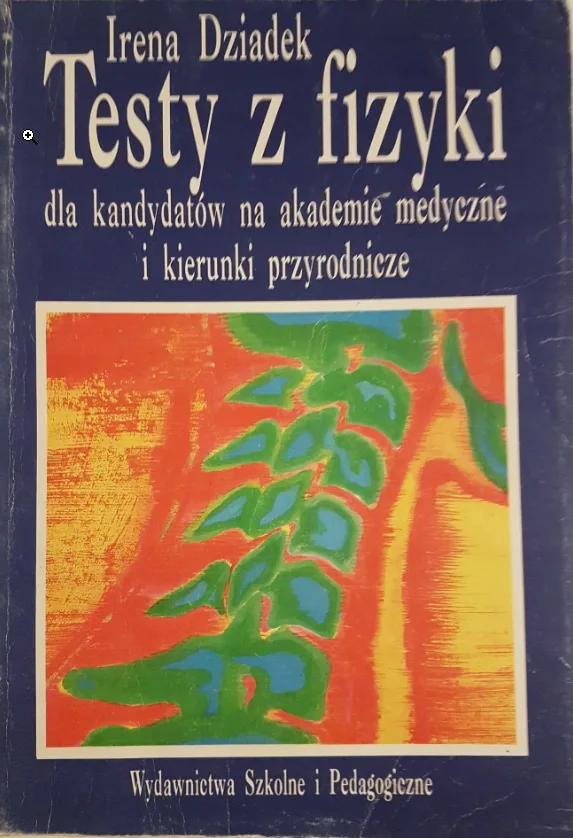 Okładka: TESTY Z FIZYKI matura MEDYCYNA