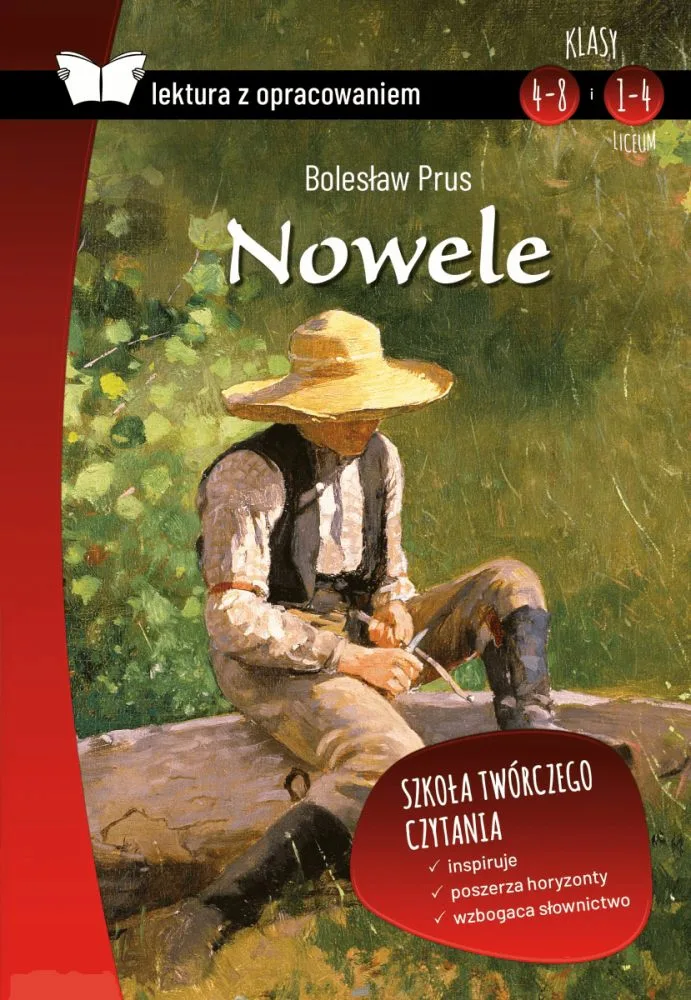 Okładka: BOLESŁAW PRUS NOWELE WYBRANE KATARYNKA KAMIZELKA Cienie ANTEK Michałko