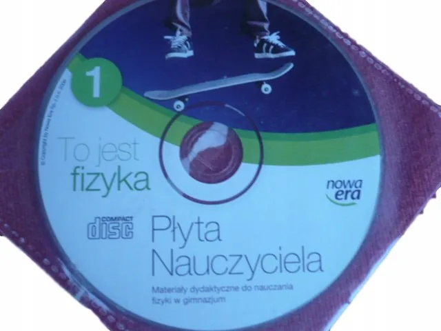 Okładka: TO JEST FIZYKA 1 KSIĄZKA NAUCZYCIELA TESTY na CD
