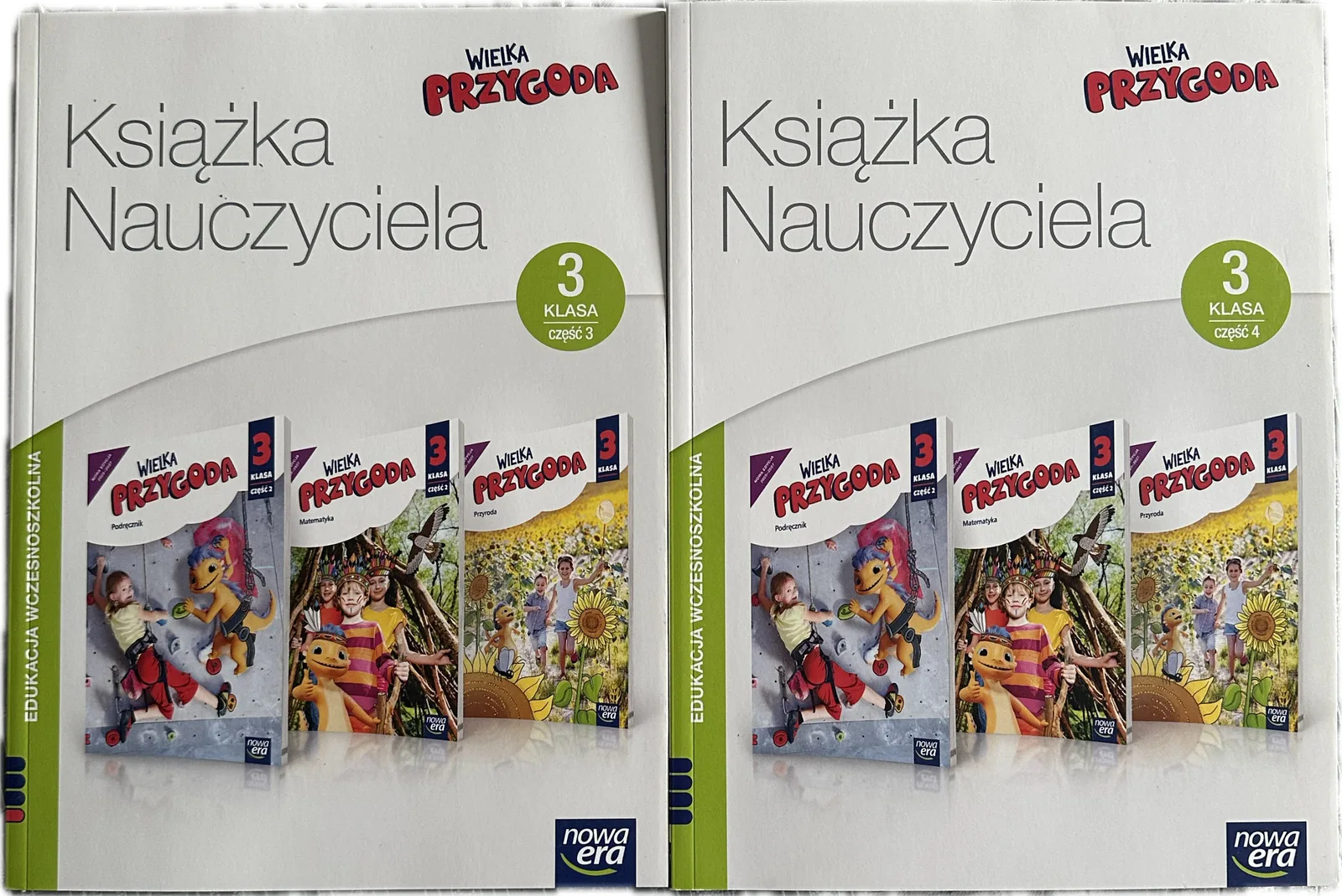 Okładka: Wielka przygoda klasa 3 książka nauczyciela część 3 i 4