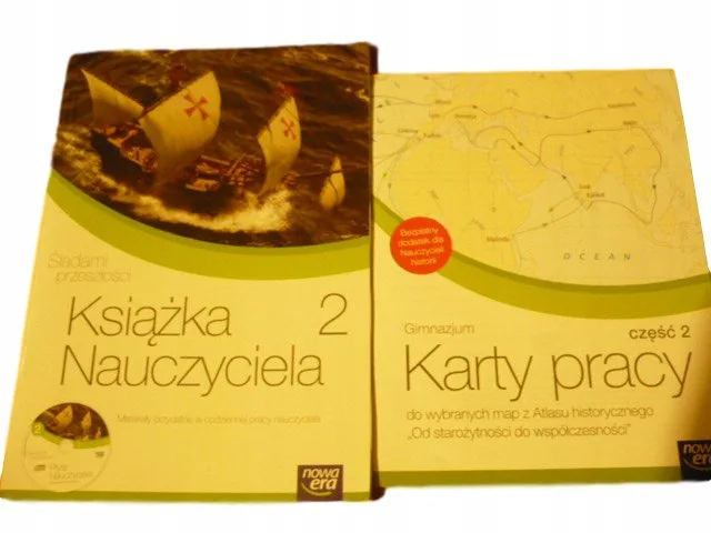 Okładka: ŚLADAMI PRZESZŁOŚCI 2 ksiązka nauczyciela + karty