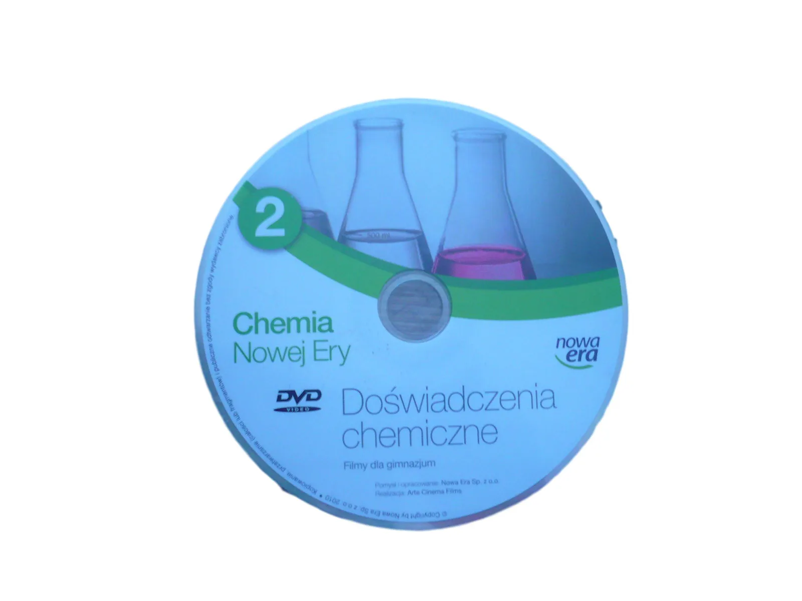 Okładka: CHEMIA NOWEJ ERY 2 DOŚWIADCZENIA chemiczne cd