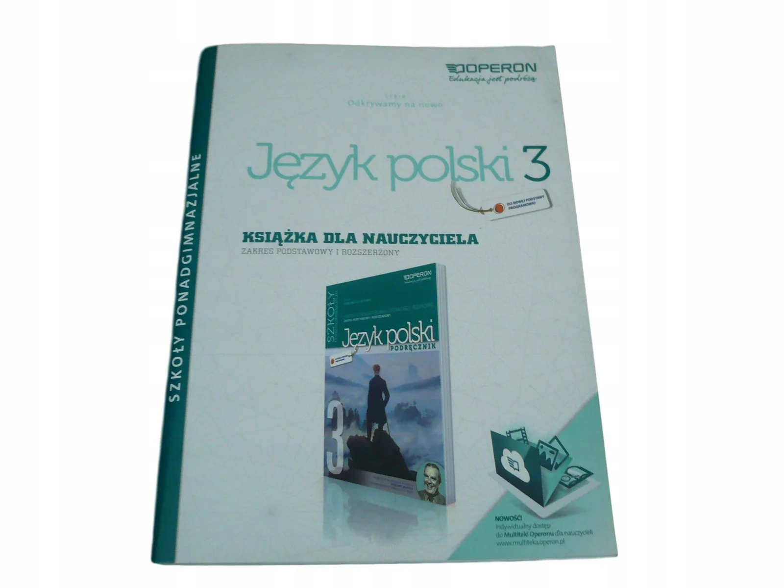 Okładka: JĘZYK POLSKI OPERON 3 sprawdziany ONN TESTY