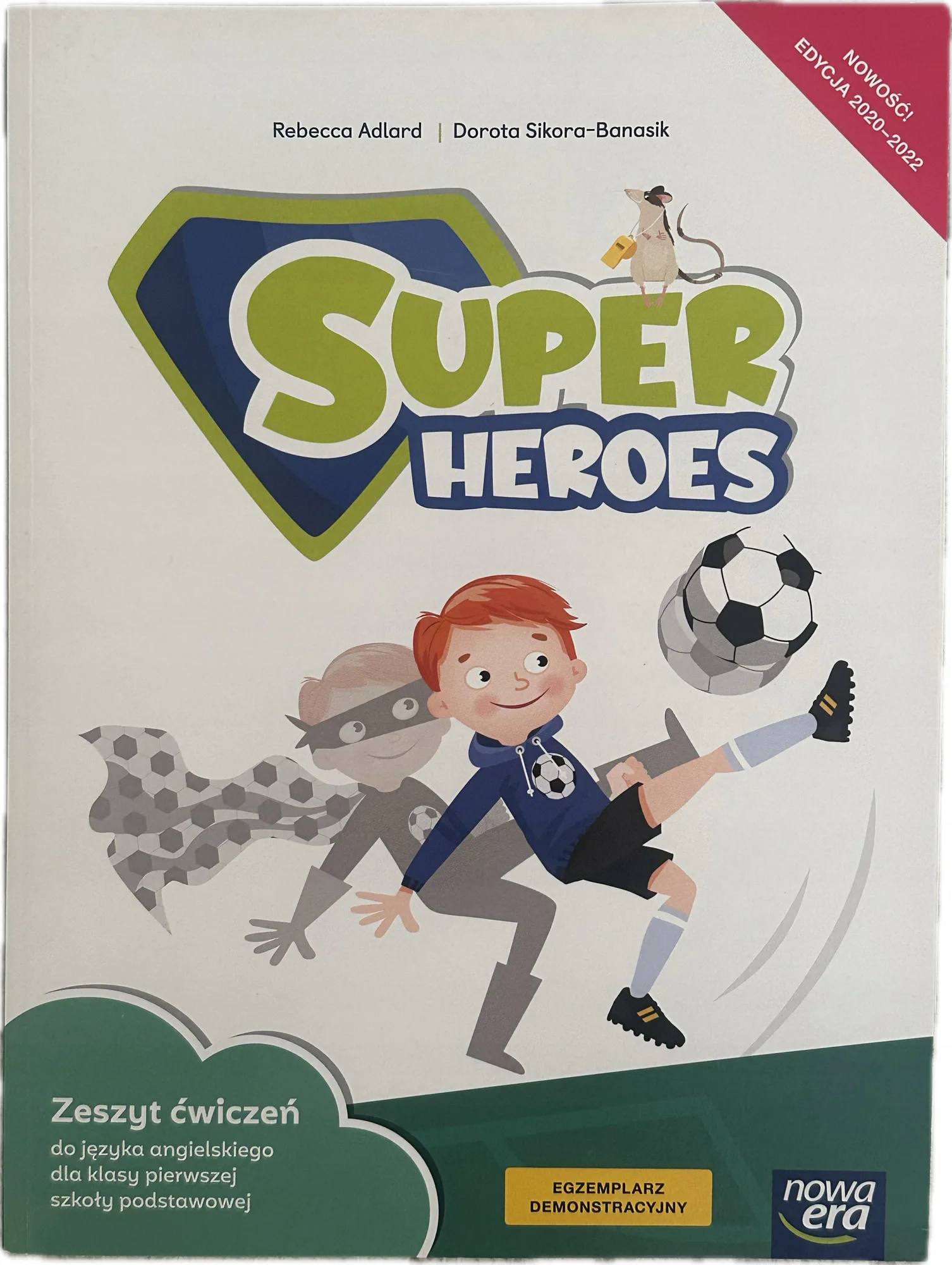 Okładka: SUPER Heroes klasa 1 język angielski ćwiczenia zeszyt ćwiczeń egz. demonstr