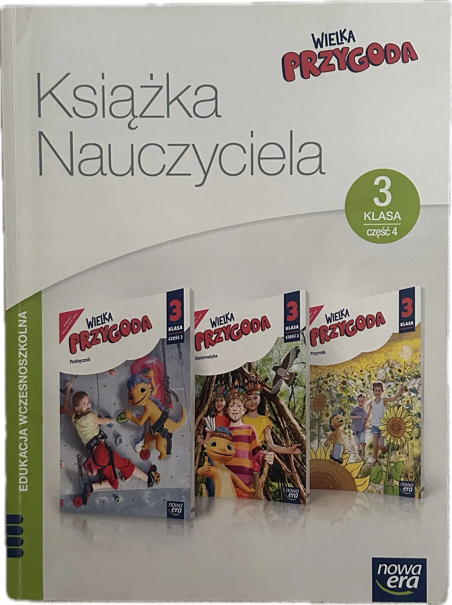 Okładka: Wielka przygoda klasa 3 książka nauczyciela część 4