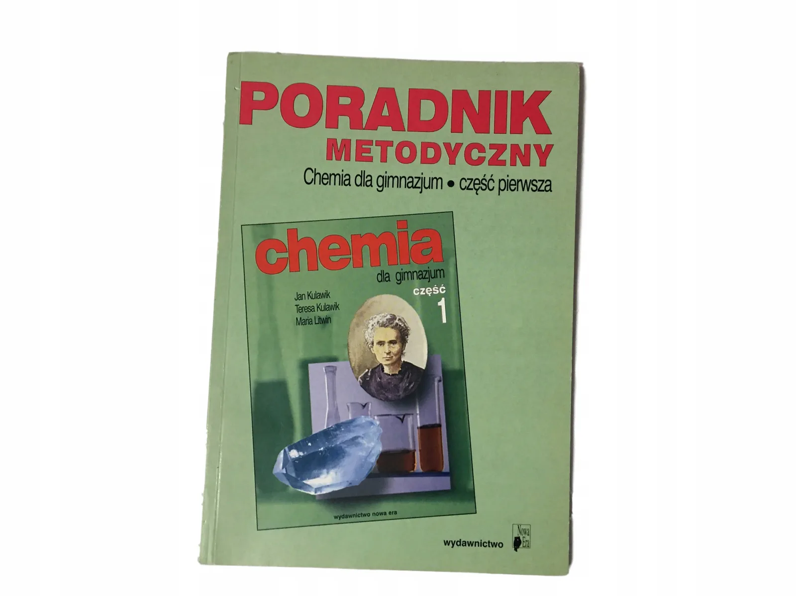 Okładka: CHEMIA NOWEJ ERY 1 ksiązka nauczyciela TESTY