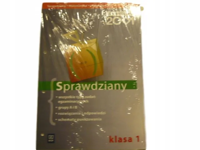 Okładka: matematyka 2001 kl. 1 oryginał TESTY sprawdziany