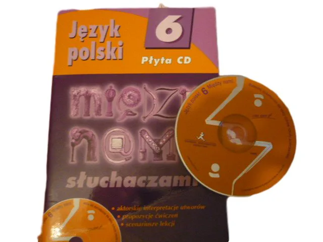 Okładka: MIĘDZY NAMI słuchaczami klasa 6 ksiązka nauczyciela + PŁYTA CD