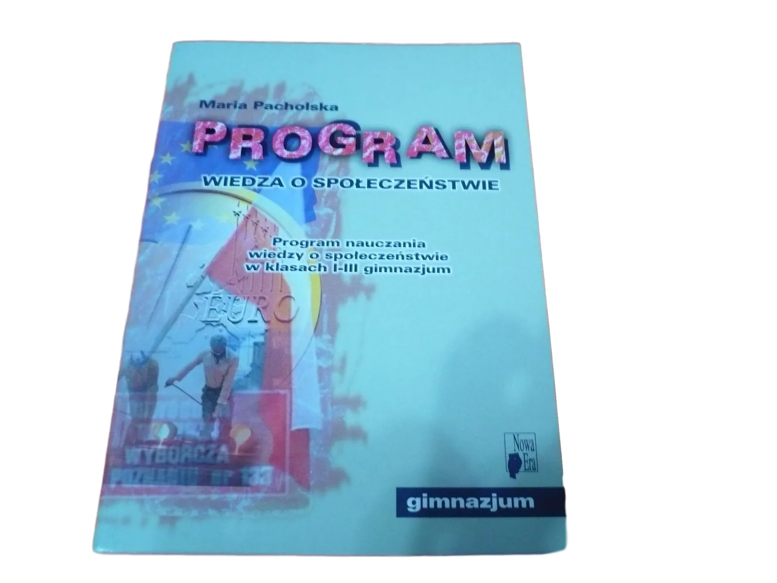 Okładka: WOS NOWA ERA program nauczania gimnazjum