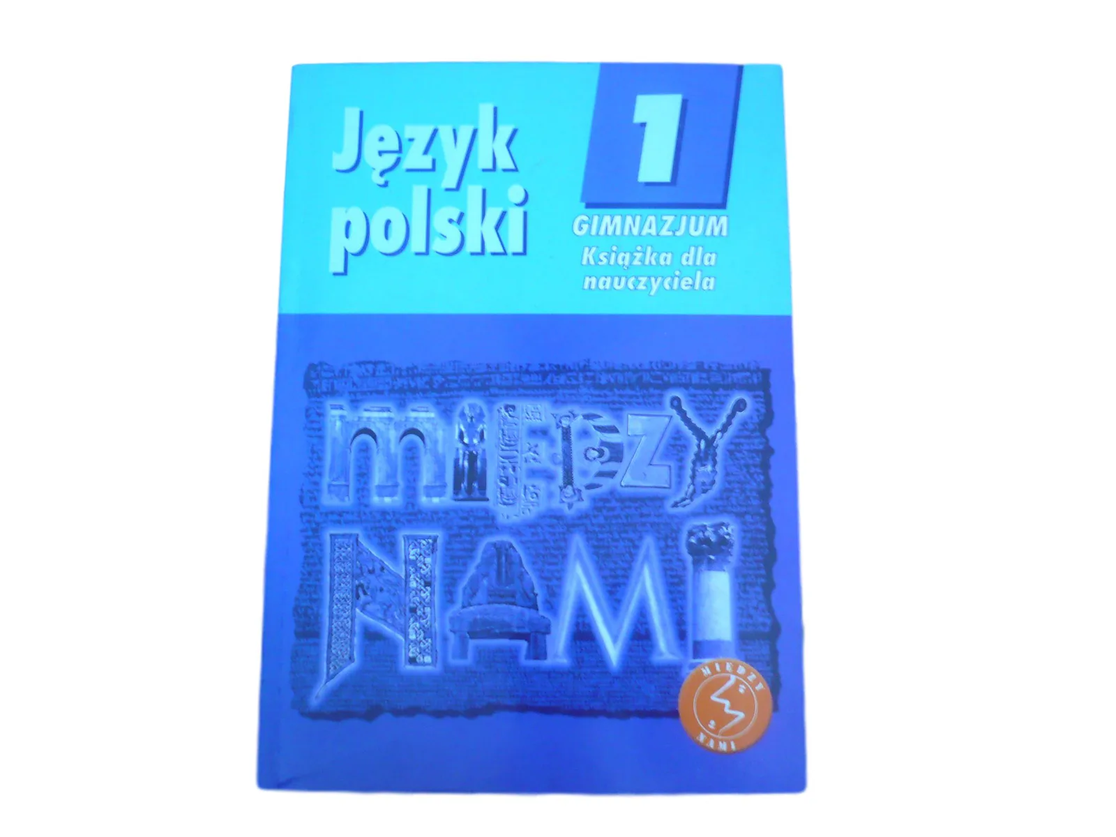 Okładka: MIEDZY NAMI klasa 1 gimnazjum język polski KSIĄŻKA NAUCZYCIELA GWO