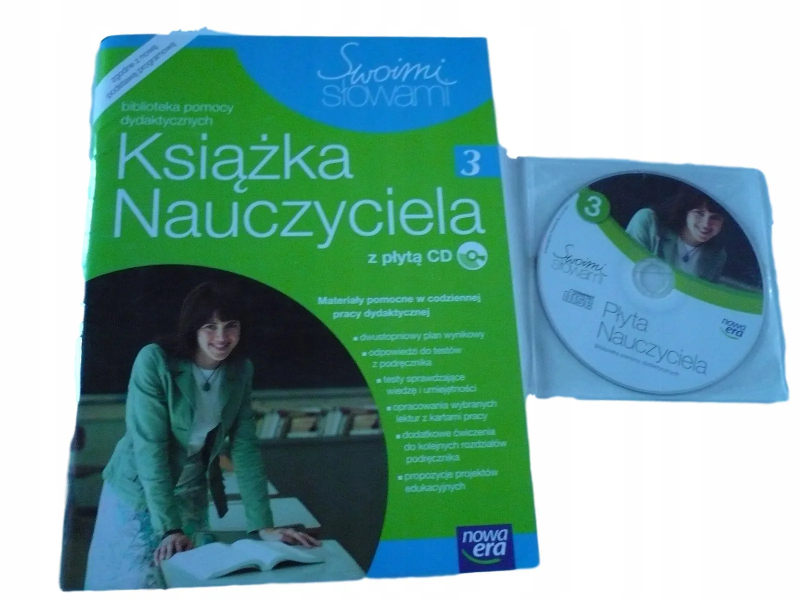 Okładka: Swoimi słowami 3 TESTY CD płyta SPRAWDZIANY