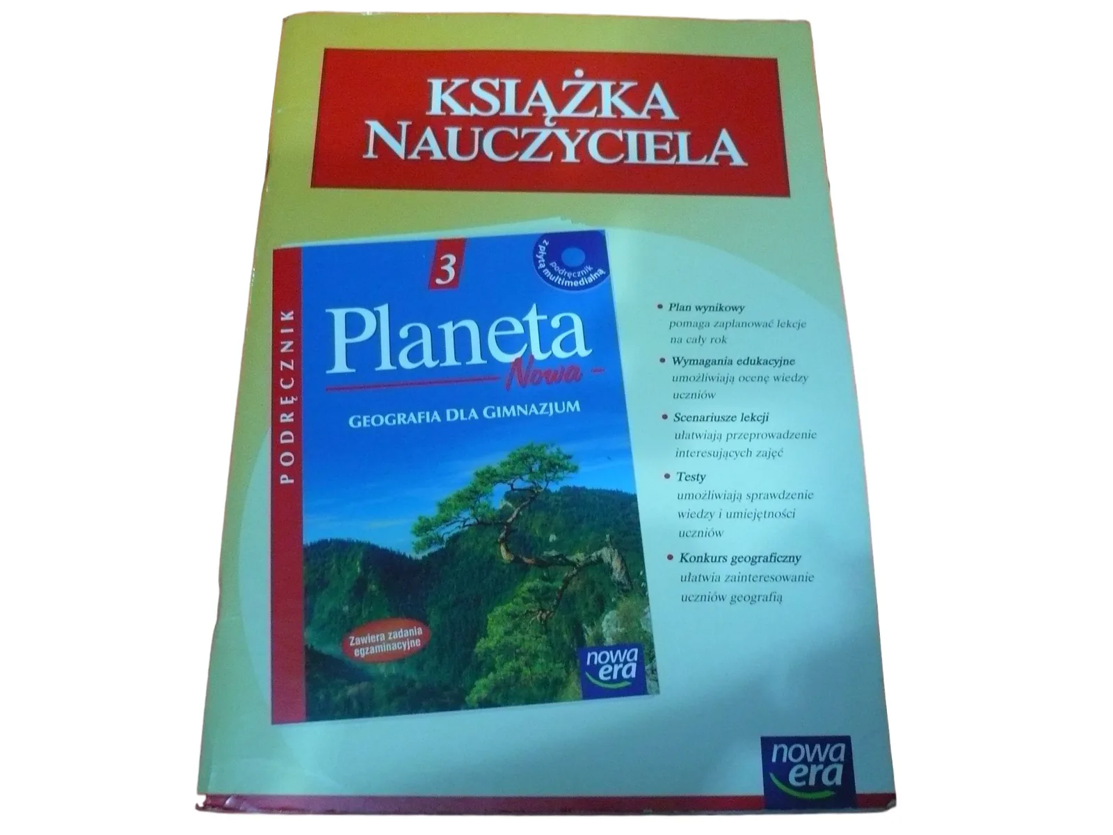 Okładka: PLANETA NOWA 3 ksiązka nauczyciela SPRAWDZIANY