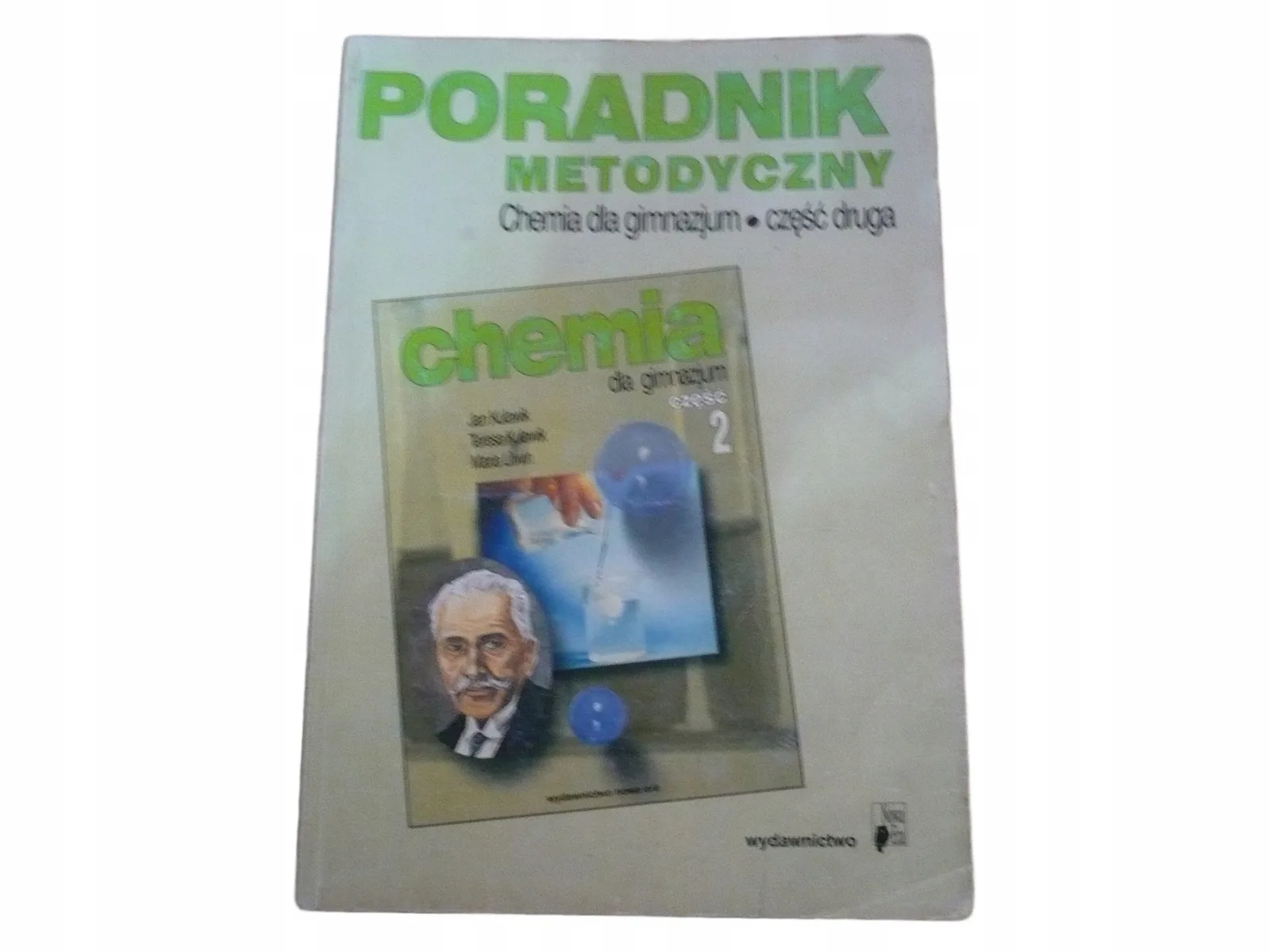 Okładka: CHEMIA NOWEJ ERY 2 ksiązka nauczyciela TESTY