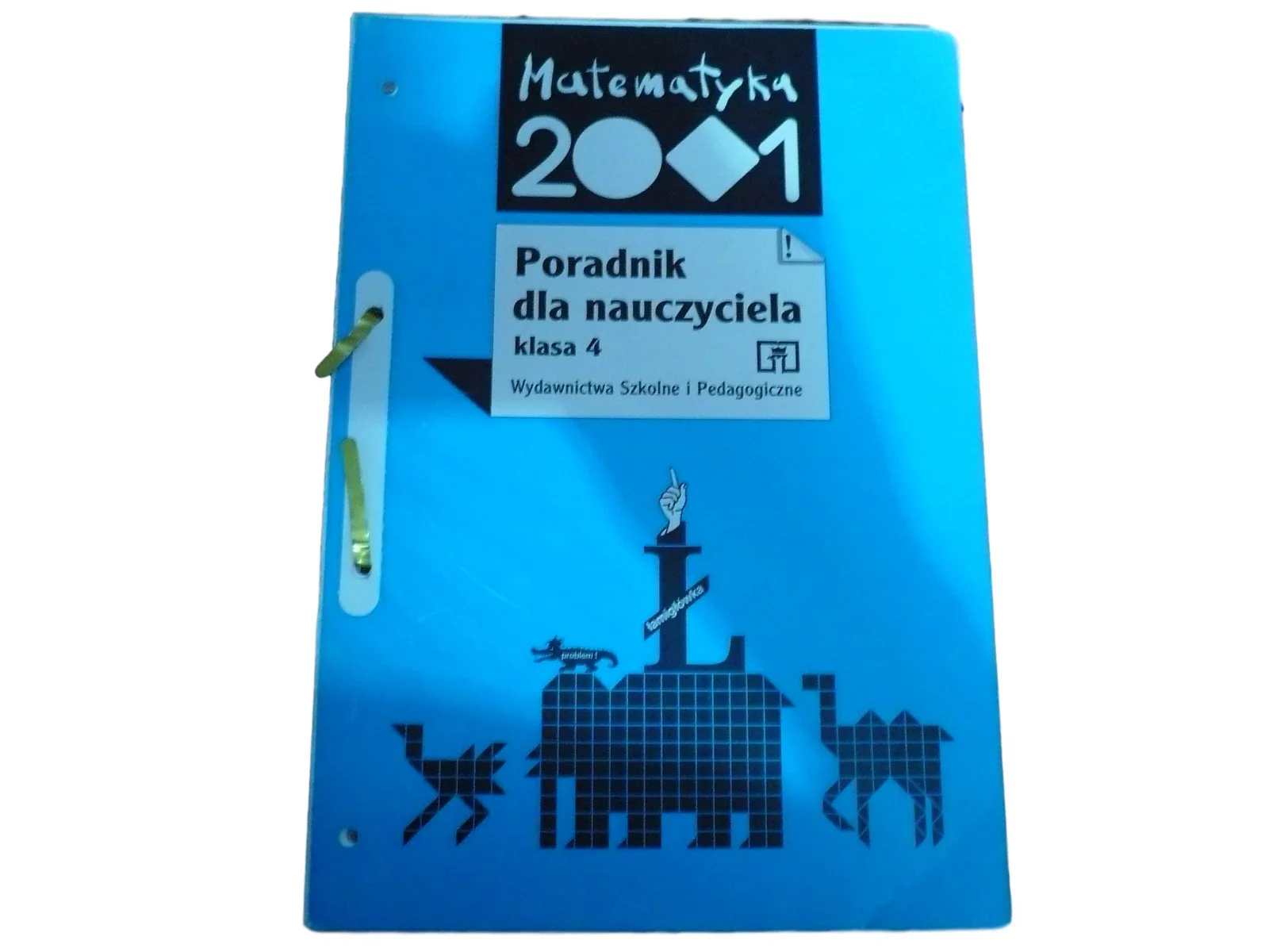 Okładka: MATEMATYKA 2001 4 książka nauczyciela poradnik