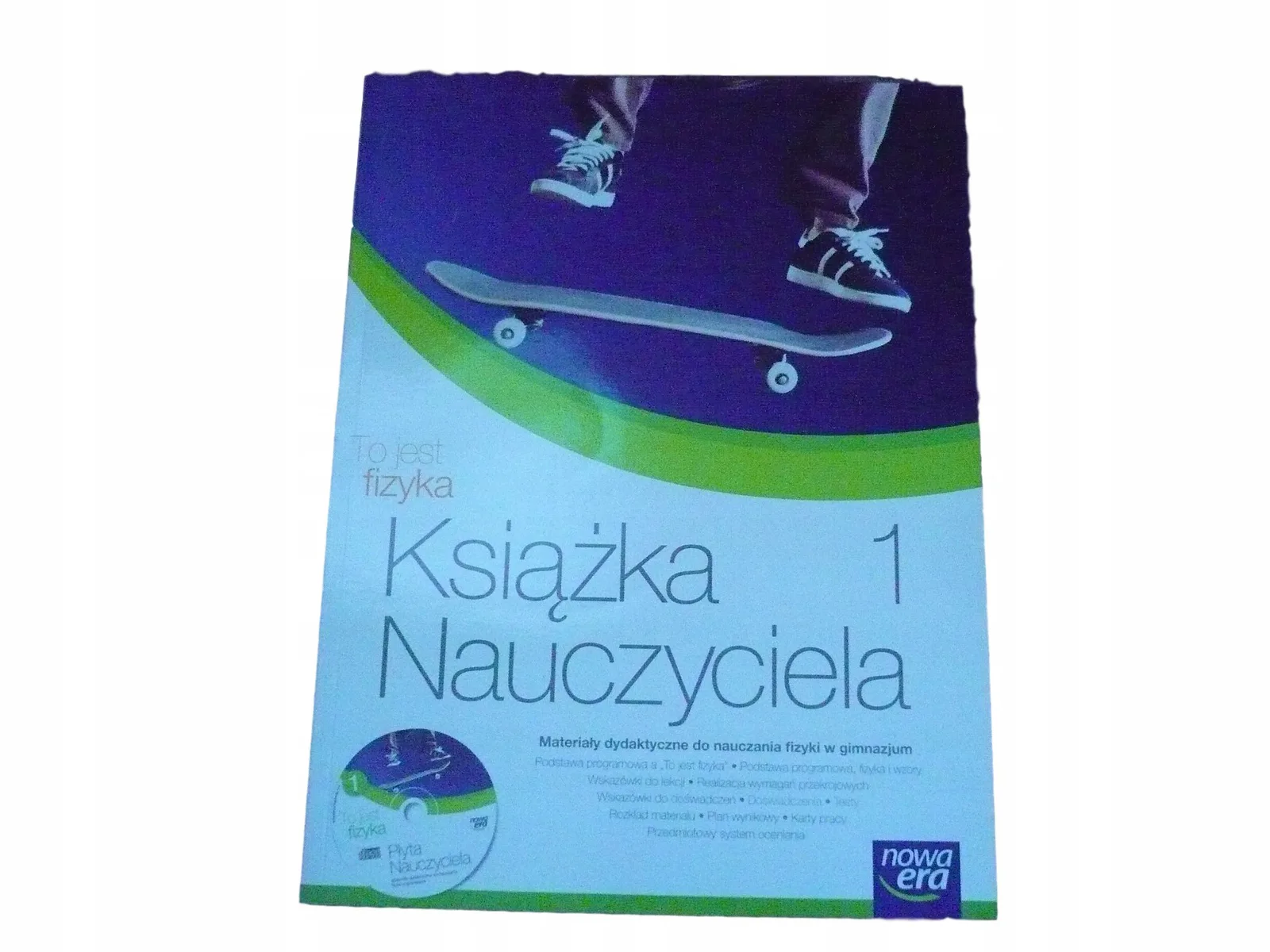 Okładka: TO JEST FIZYKA klasa 1 gimnazjum 7 KSIĄZKA NAUCZYCIELA TESTY sprawdziany