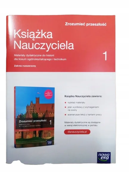 Okładka: ZROZUMIEĆ PRZESZŁOŚĆ 1 KSIĄZKA NAUCZYCIELA ZR