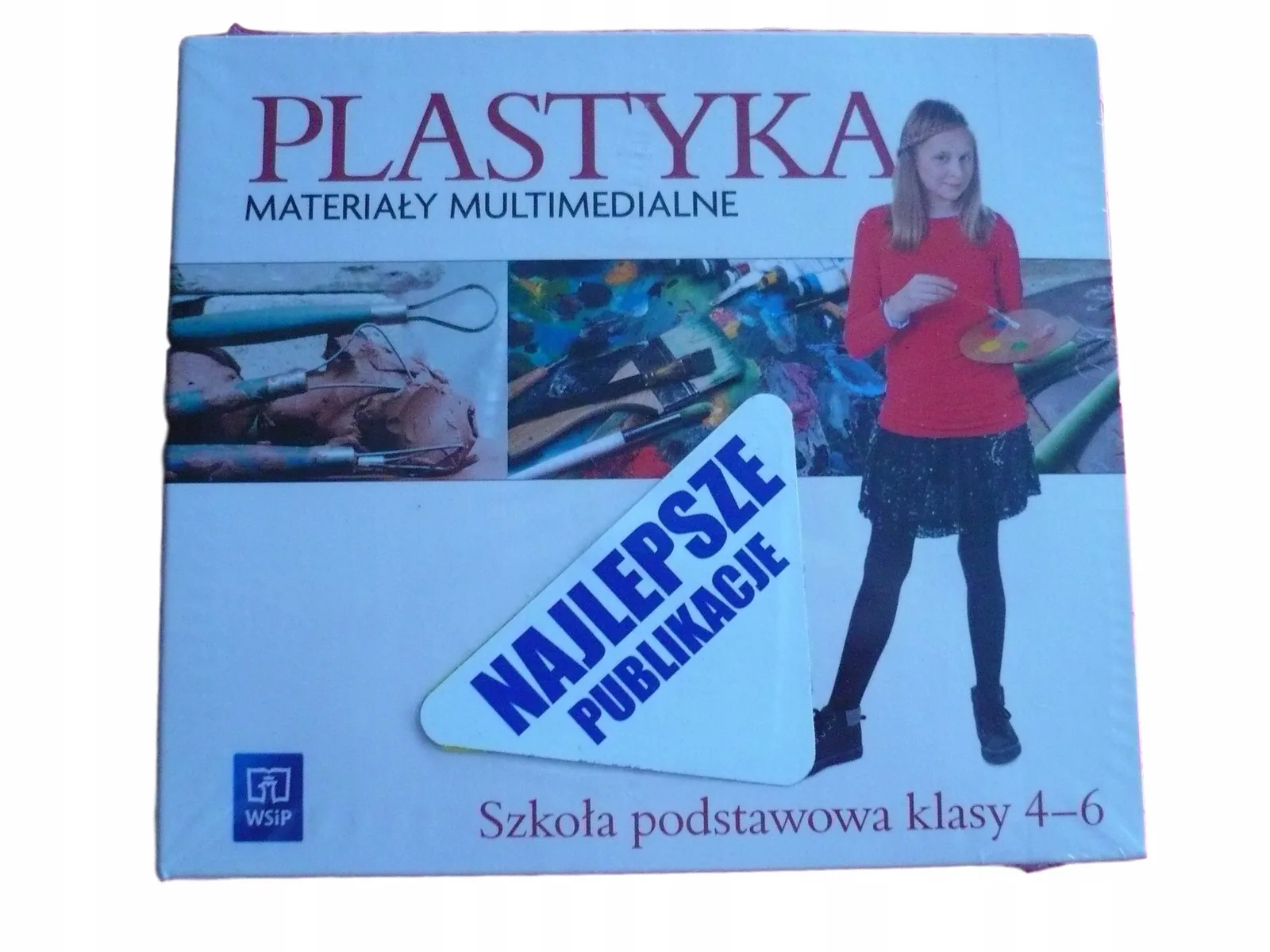 Okładka: PLASTYKA materiały multimedialne WSIP 4 5 6 CD