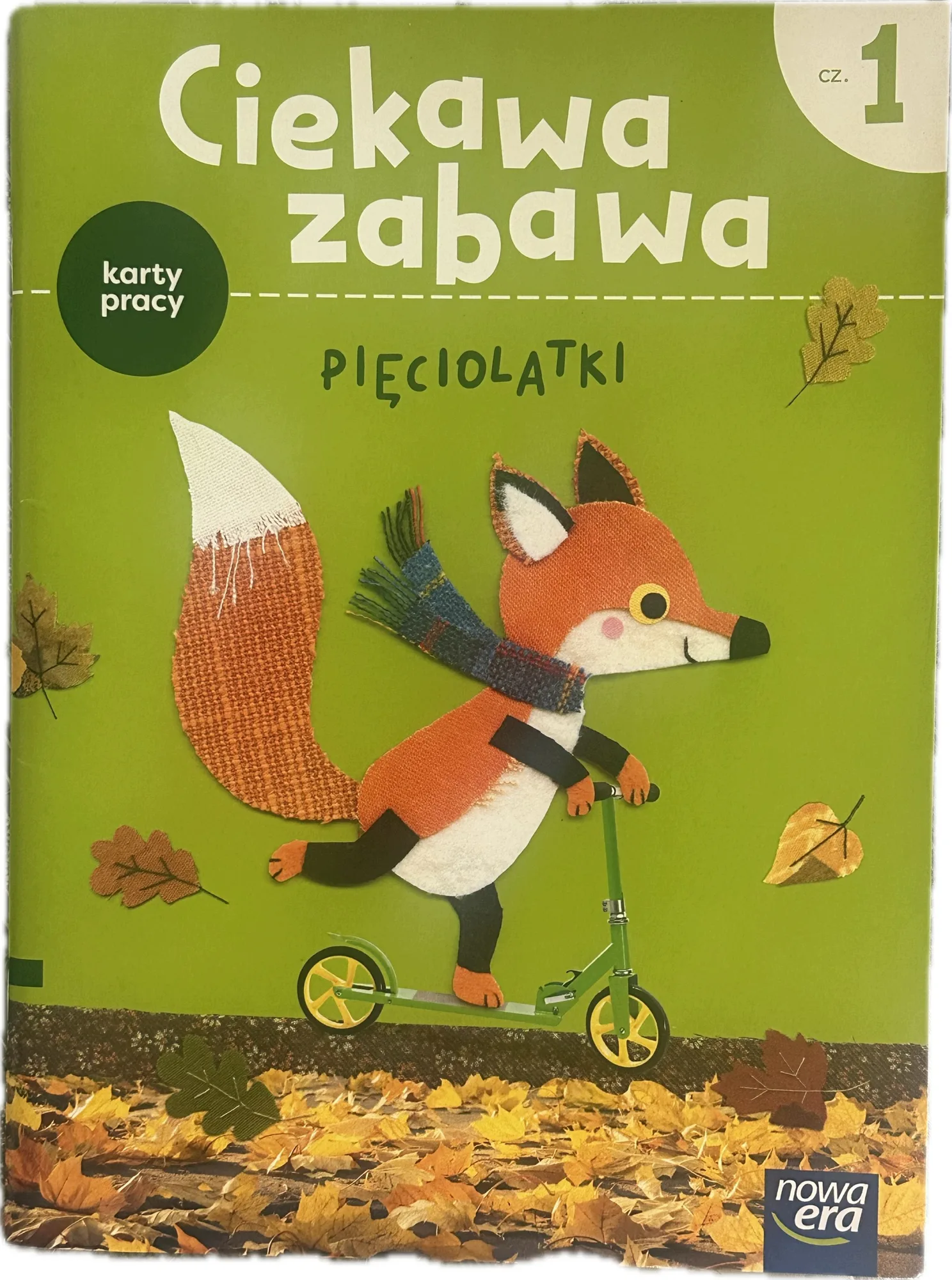 Okładka: Ciekawa zabawa pięciolatki 5 latki karty pracy część 1