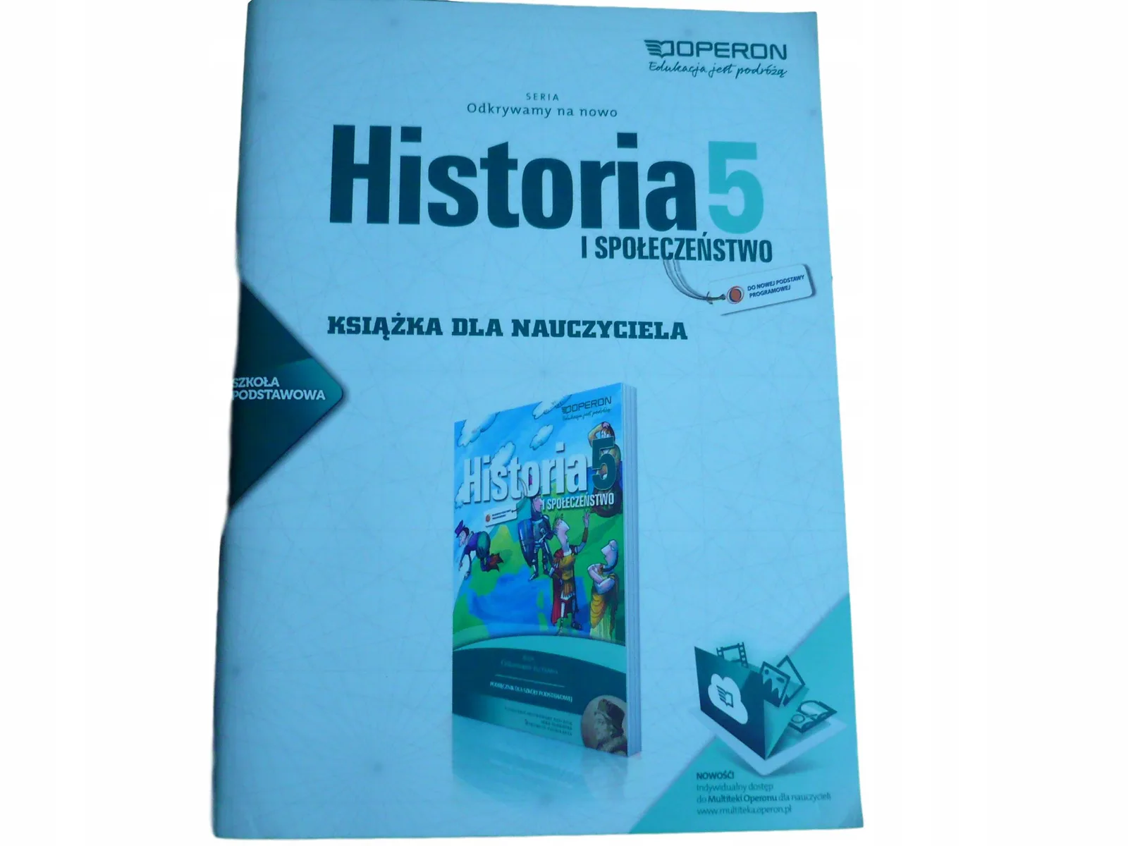 Okładka: HISTORIA i SPOŁECZEŃSTWO 5 Sprawdziany TESTY ONN