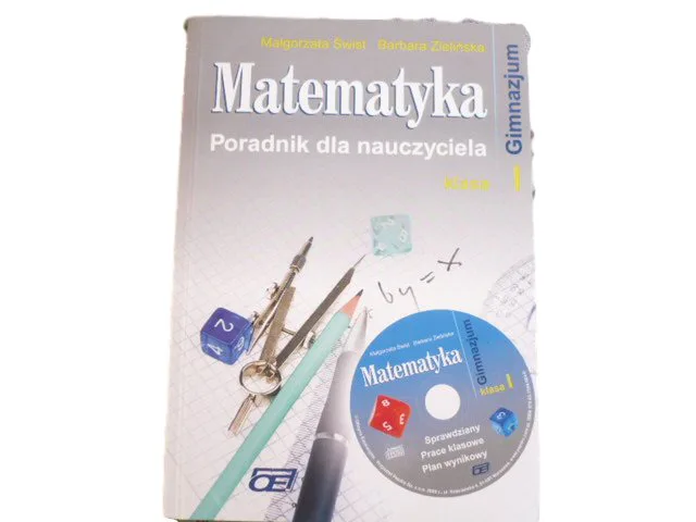 Okładka: MATEMATYKA 1 PAZDRO testy SPRAWDZIANY klasa 7 8