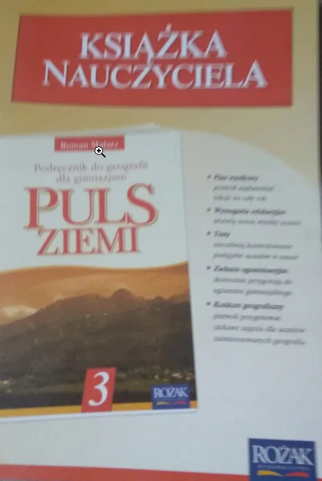 Okładka: PULS ZIEMI 3 KSIĄŻKA NAUCZYCIELA SPRAWDZIANY TESTY
