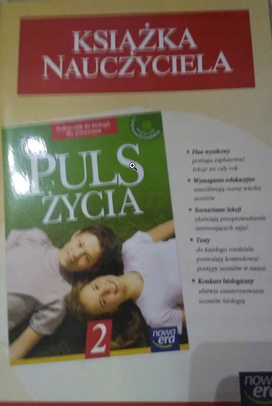 Okładka: PULS ŻYCIA 2 SPRAWDZIANY TESTY NOWA ERA ksiązka nauczyciela